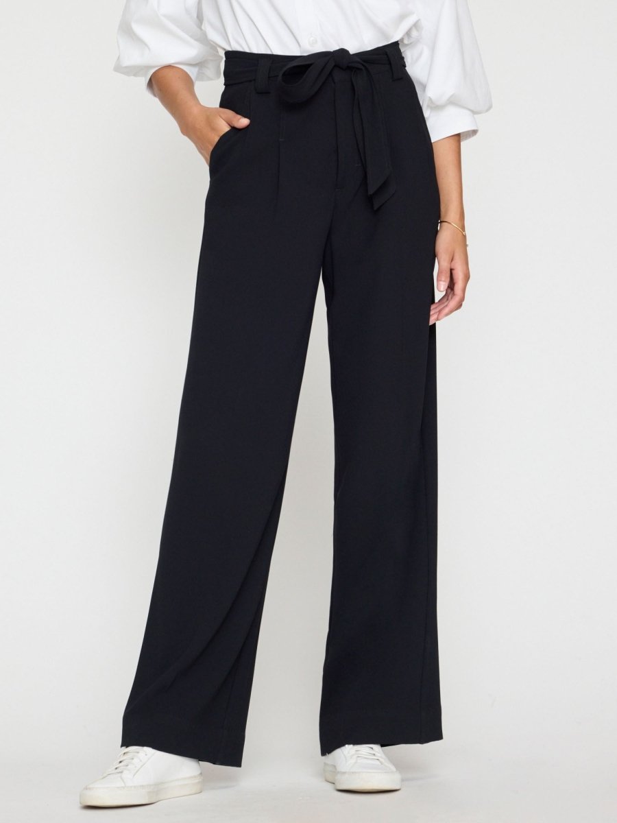 Black Wide Leg Pant Luxury