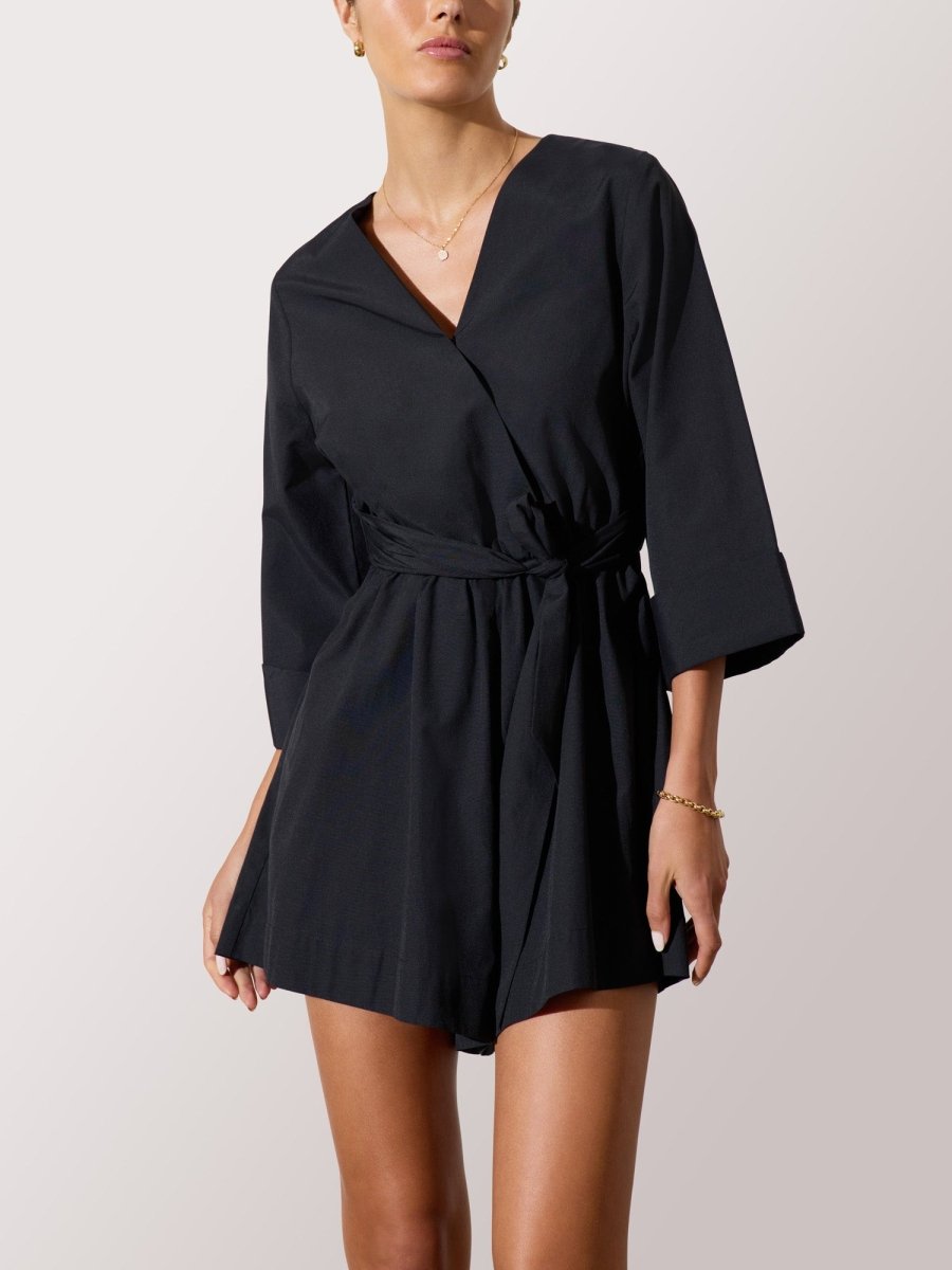 Women's Lila Romper in Black Onyx | Brochu Walker