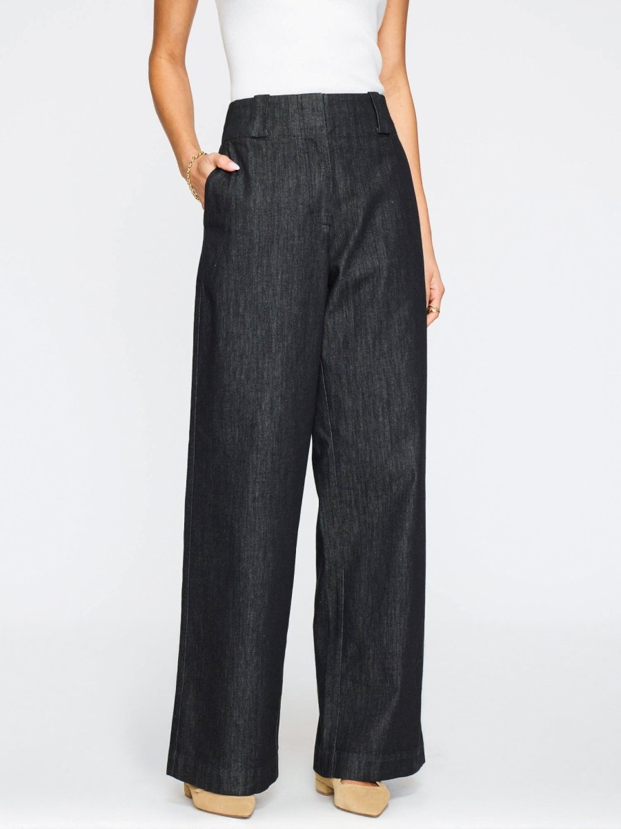 Women's Logan Pant in Washed Black | Brochu Walker