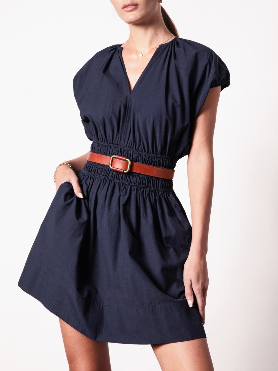 Women's Mina Short Dress in Navy | Brochu Walker M | Navy Women's Mina Short Dress in Navy | Brochu Walker M | Navy