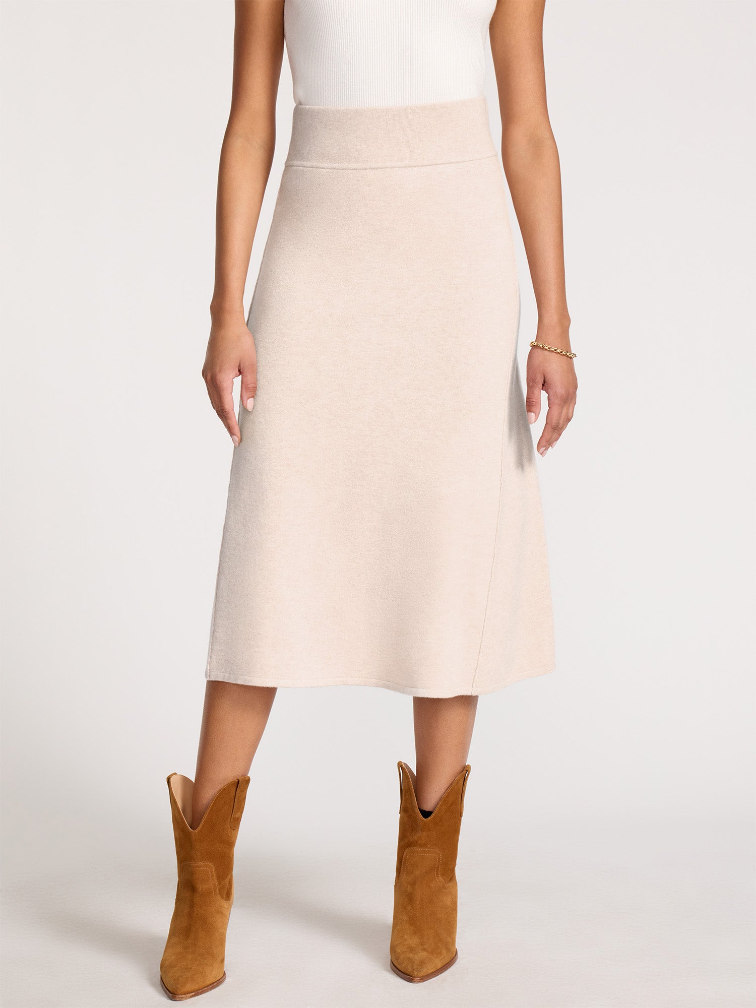 Brochu Walker Women's Bay Skirt in Brulee Mélange | Brochu Walker