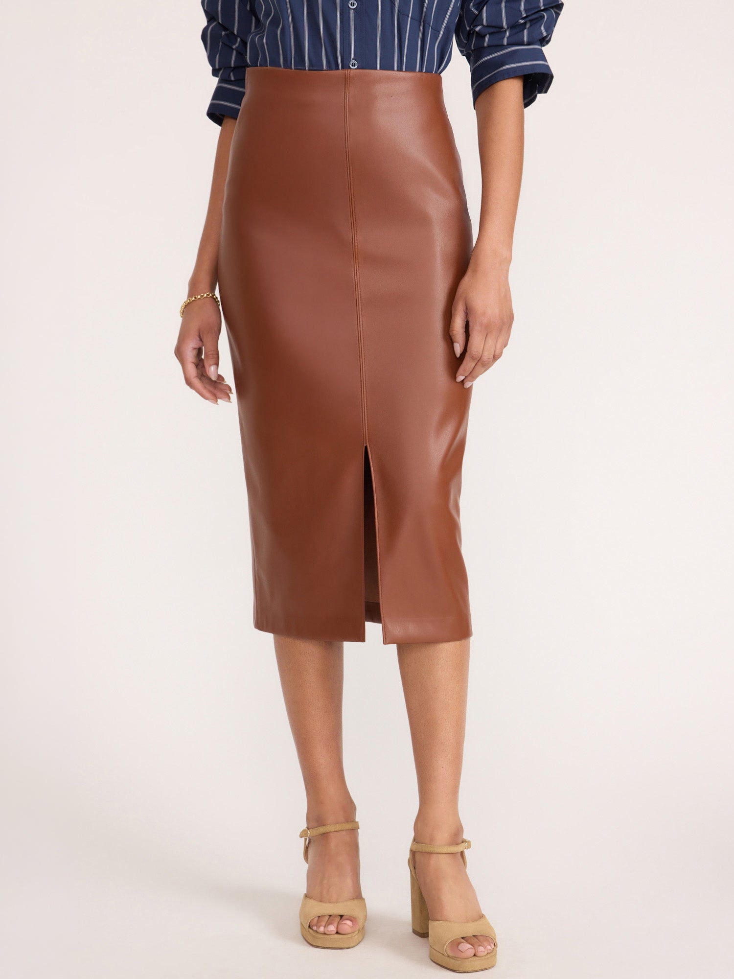Women's Esme Skirt in Cognac | Brochu Walker