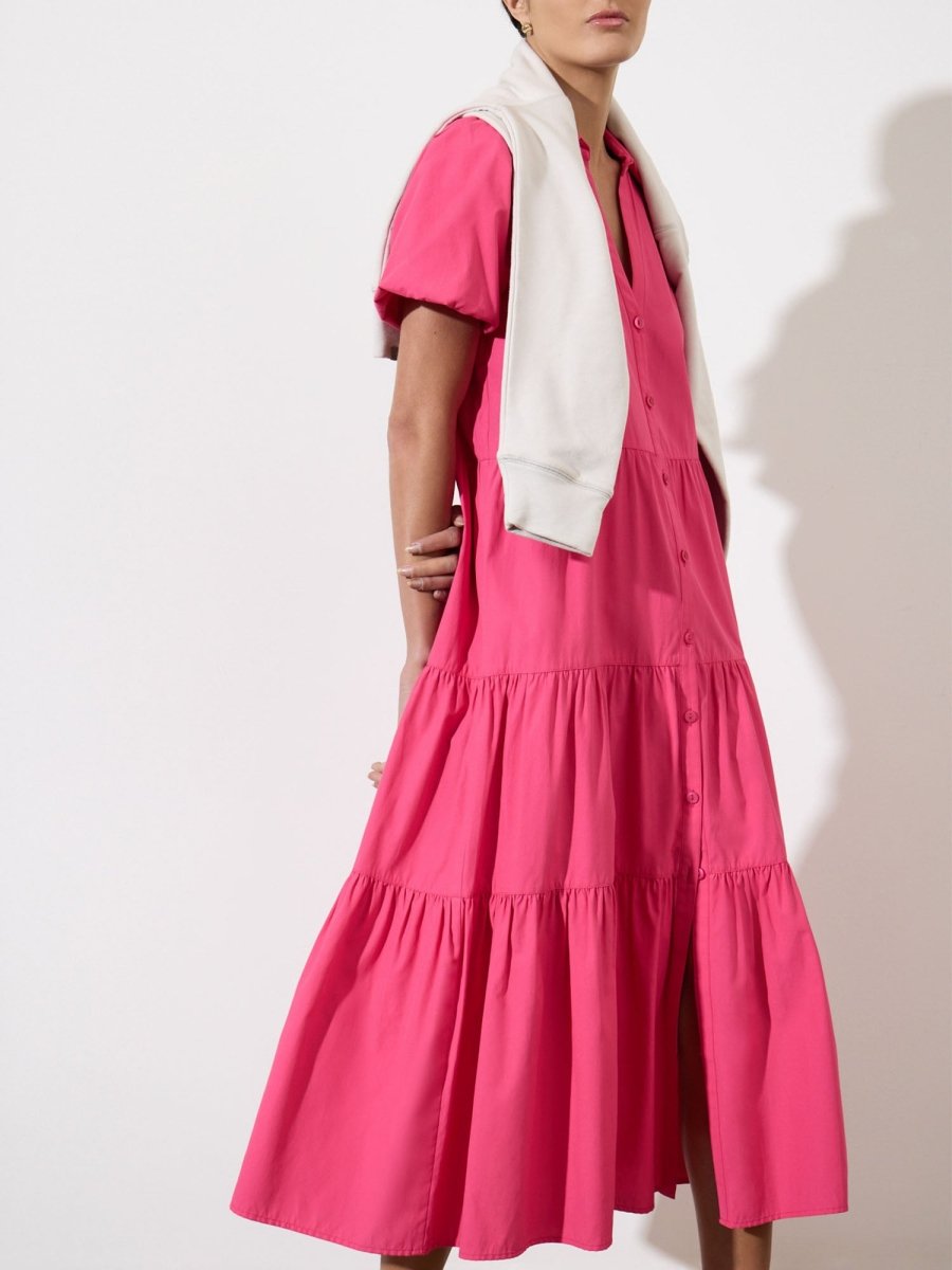 green emerald velvet dress Luxury Pink Havana Dress Hot | Brochu Walker L