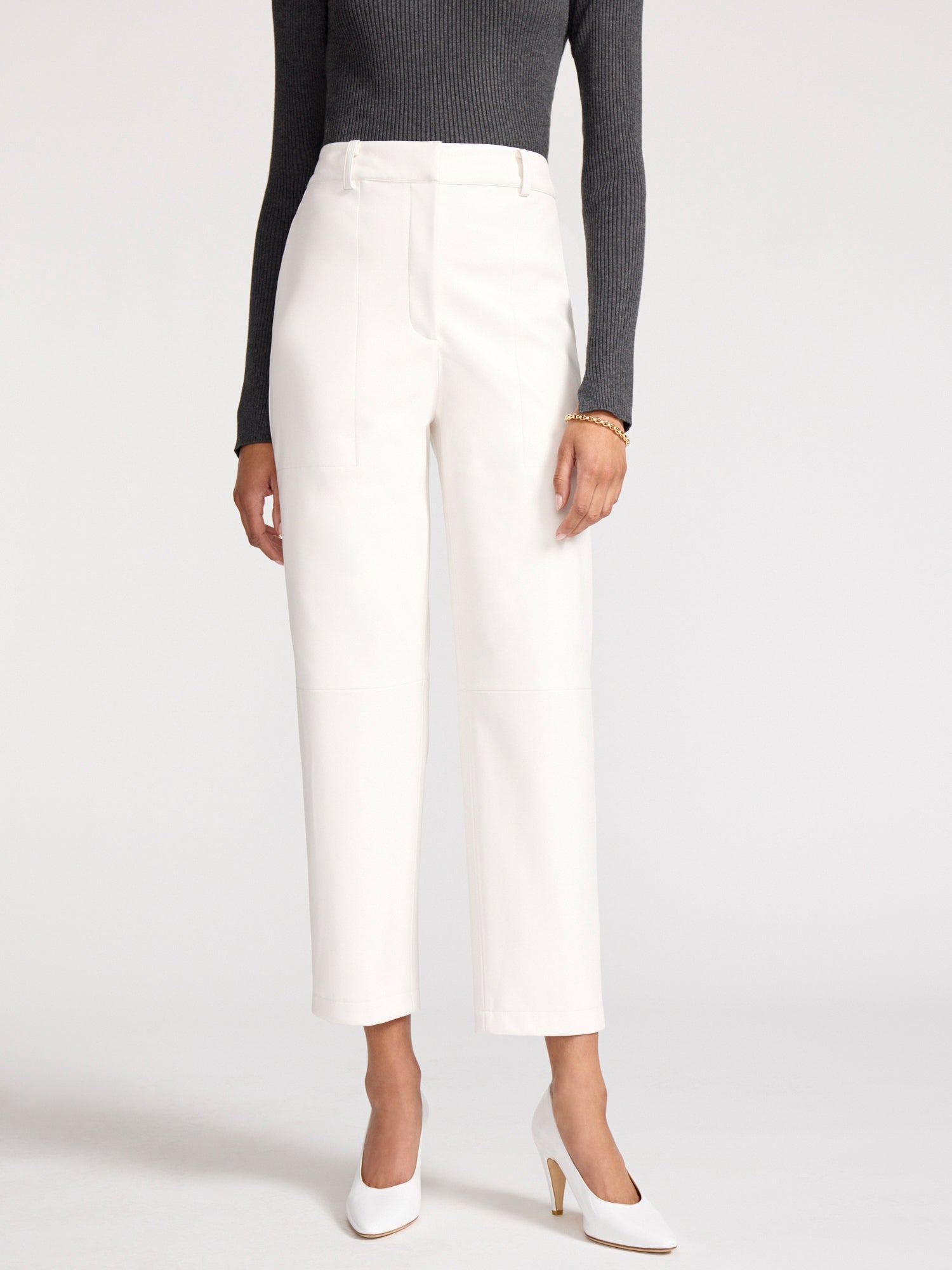 The Stone Pant Salt in White – Brochu Walker