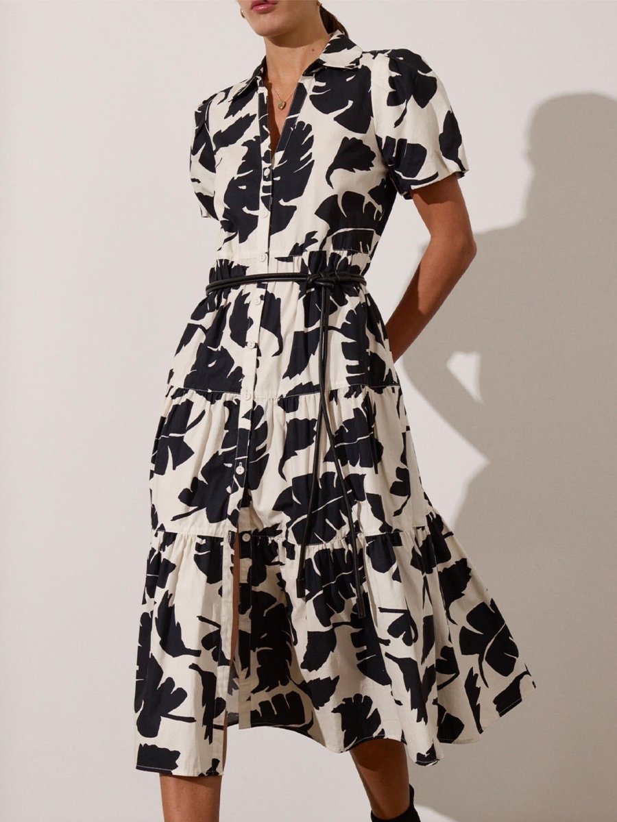 Brochu Walker Havana Dress in Tropical Combo, S Brochu Walker Havana Dress in Tropical Combo, S