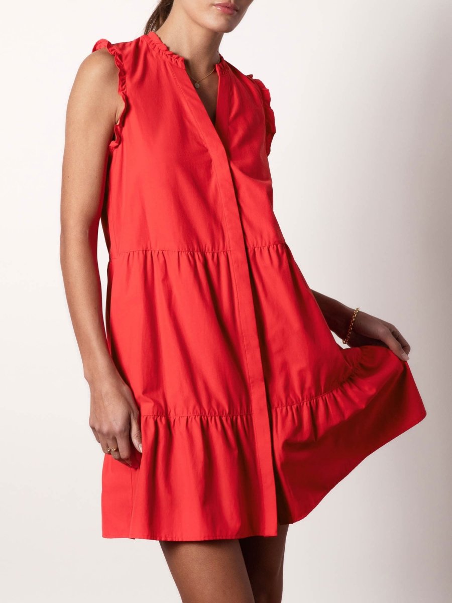 jcp red dress Women's Viola Dress in Poppy | Brochu Walker M