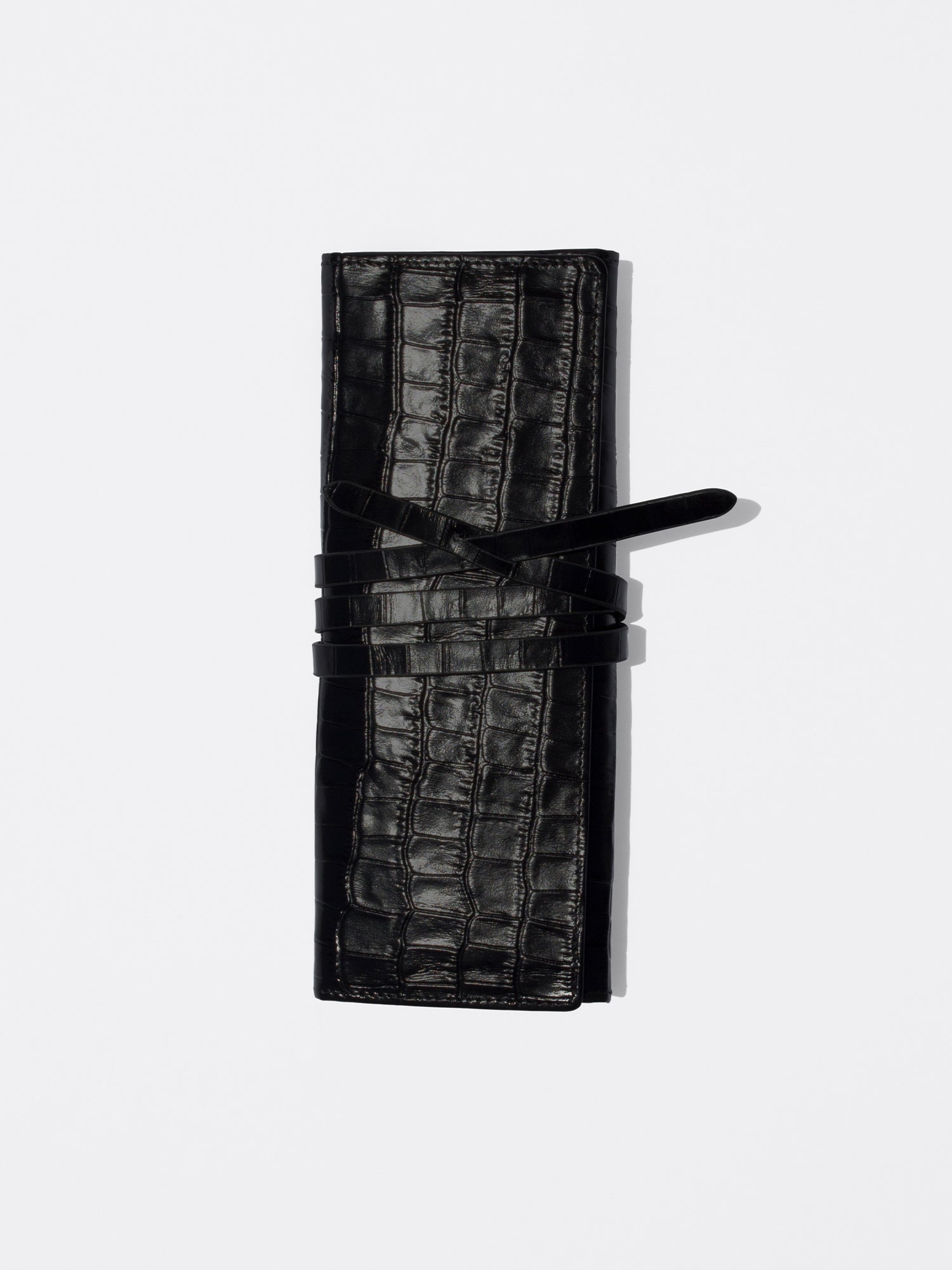 The Jewelry Croco Travel Roll