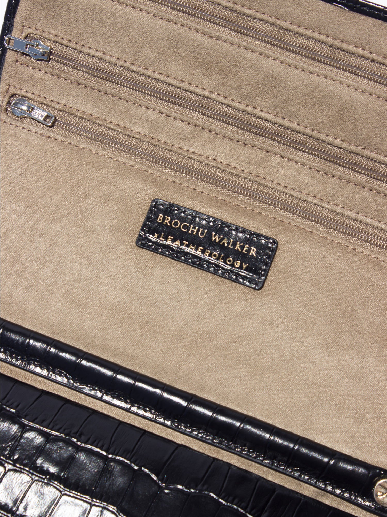 The Jewelry Croco Travel Roll