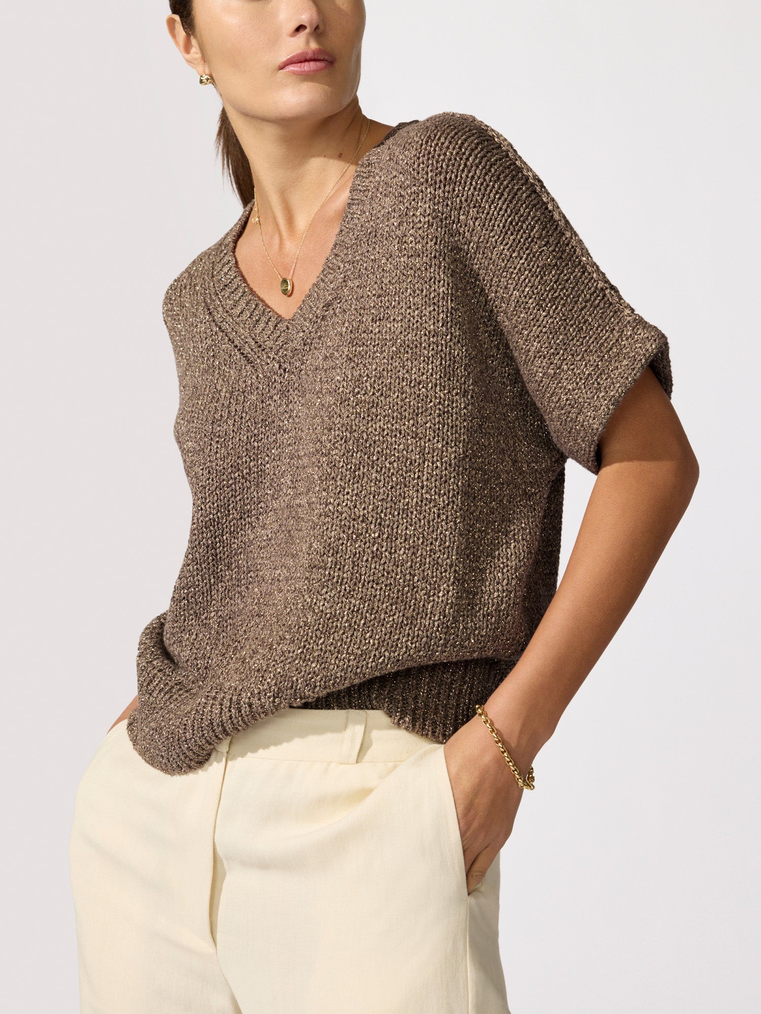 The Gaia Metallic Tee