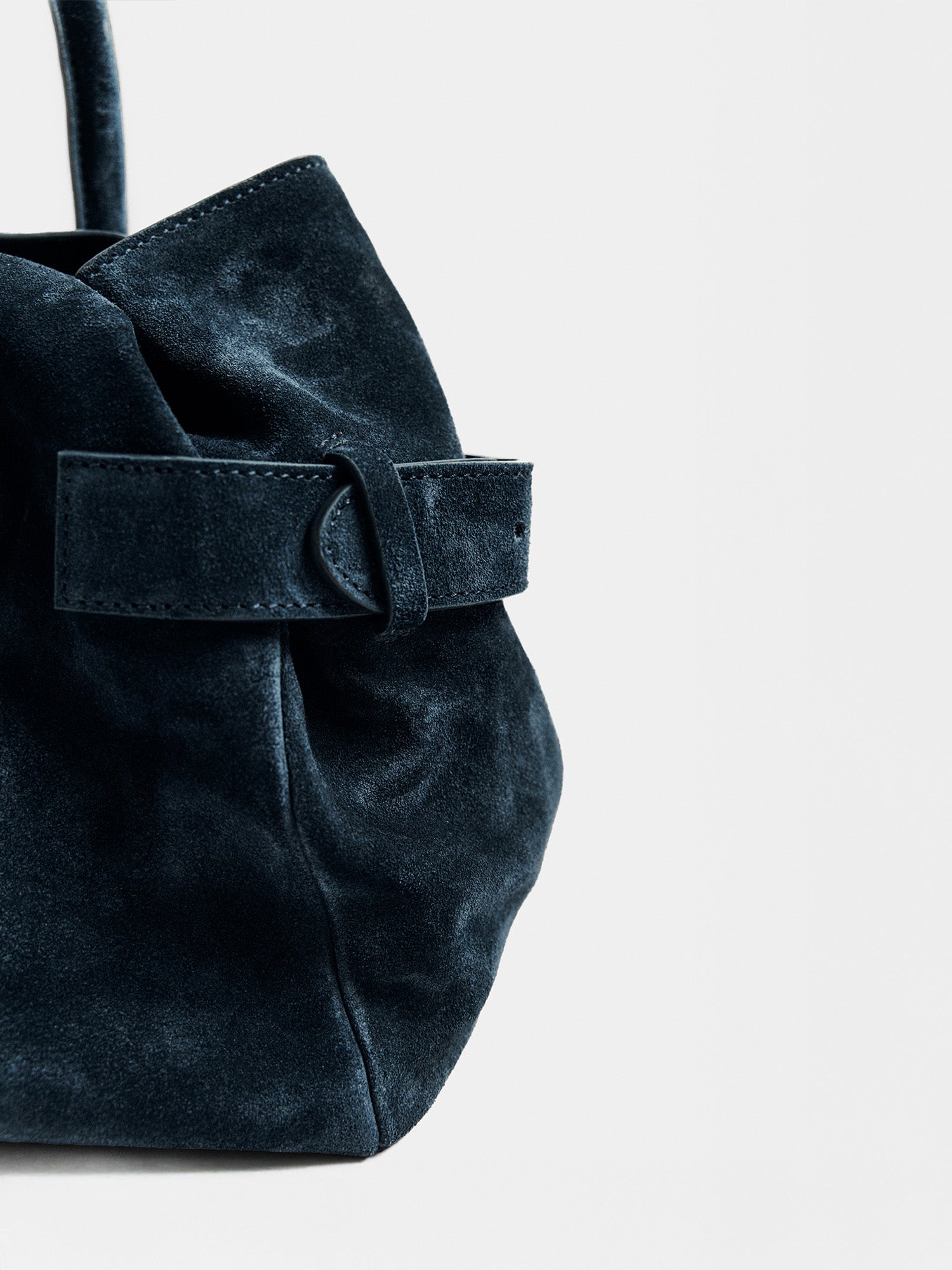 The Petite Suede Tote