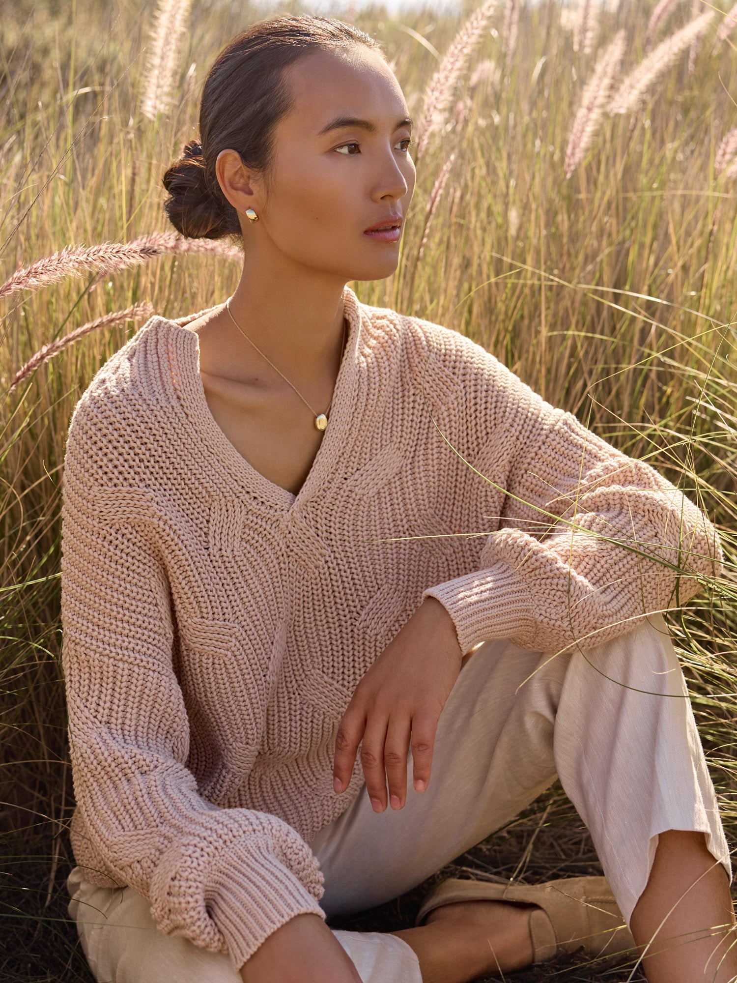 The Grayson Cable Pullover