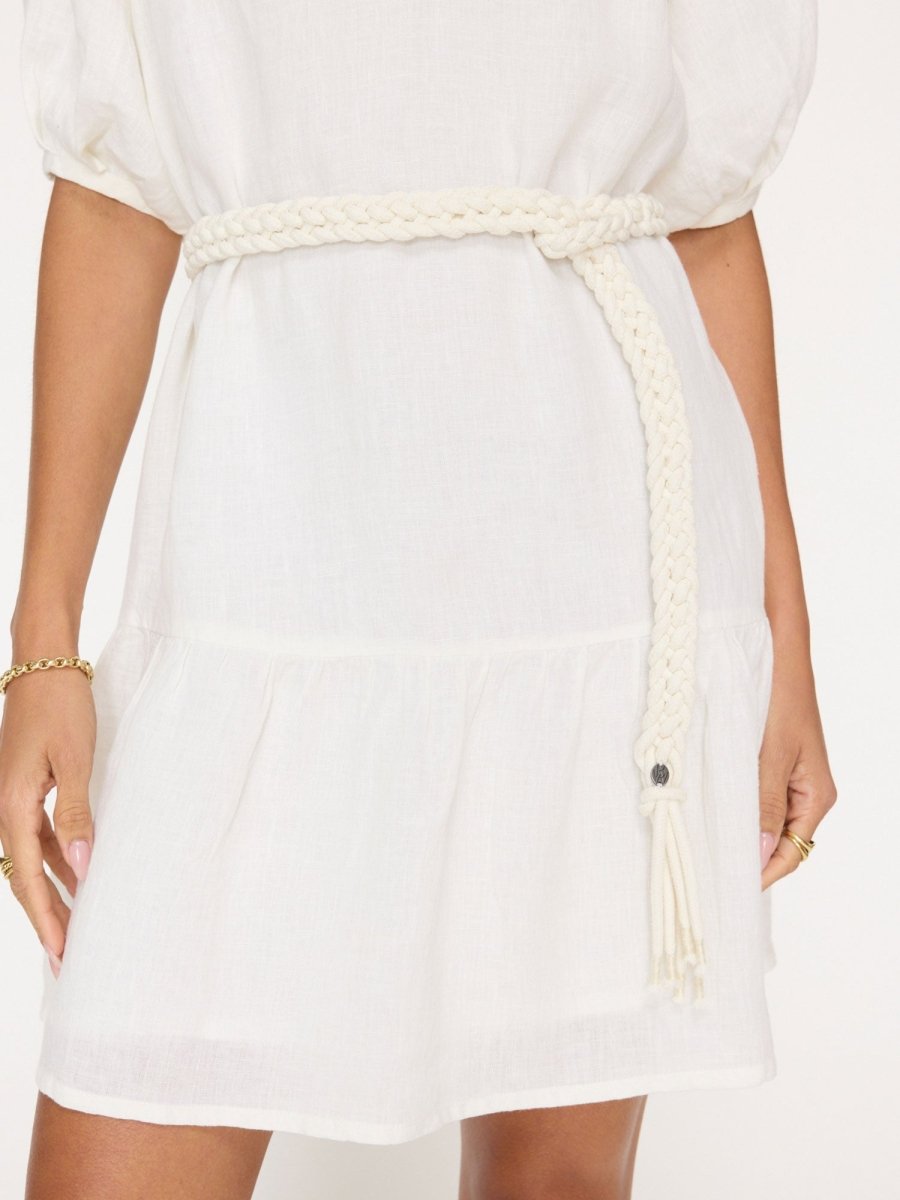 The Macrame Belt, M/L, Natural | Women's Belts