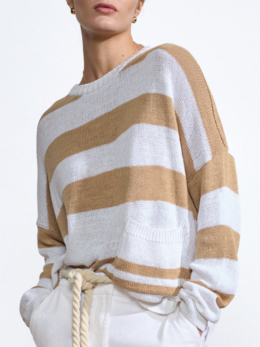 Striped Sweaters For Fall And Winter - Stitch & Salt