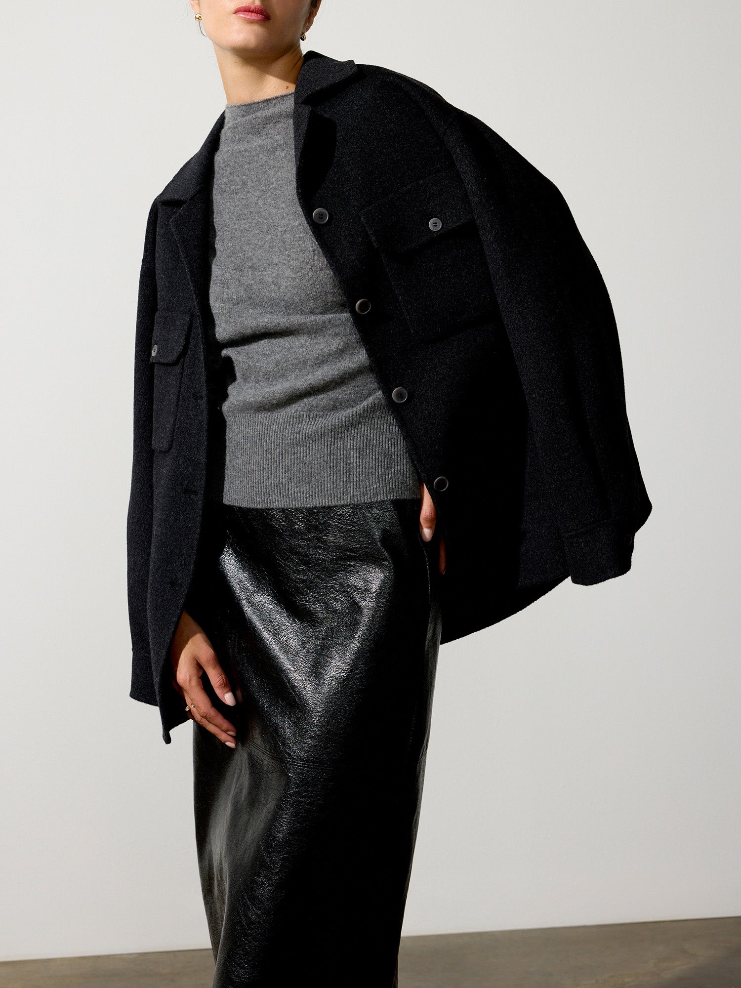 Inc skirted walker coat discount