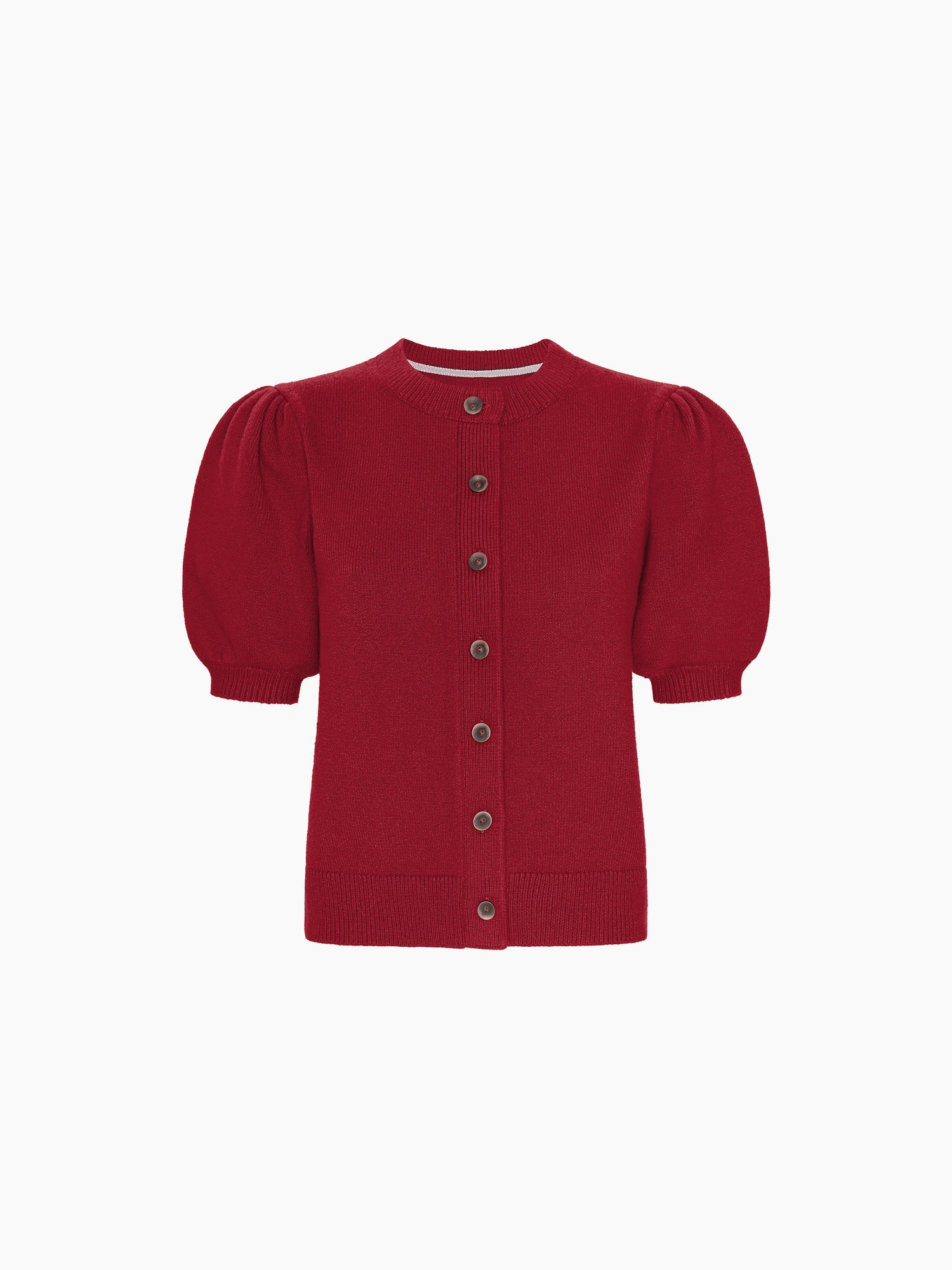 Women's Havana Cardigan in Crimson | Brochu Walker
