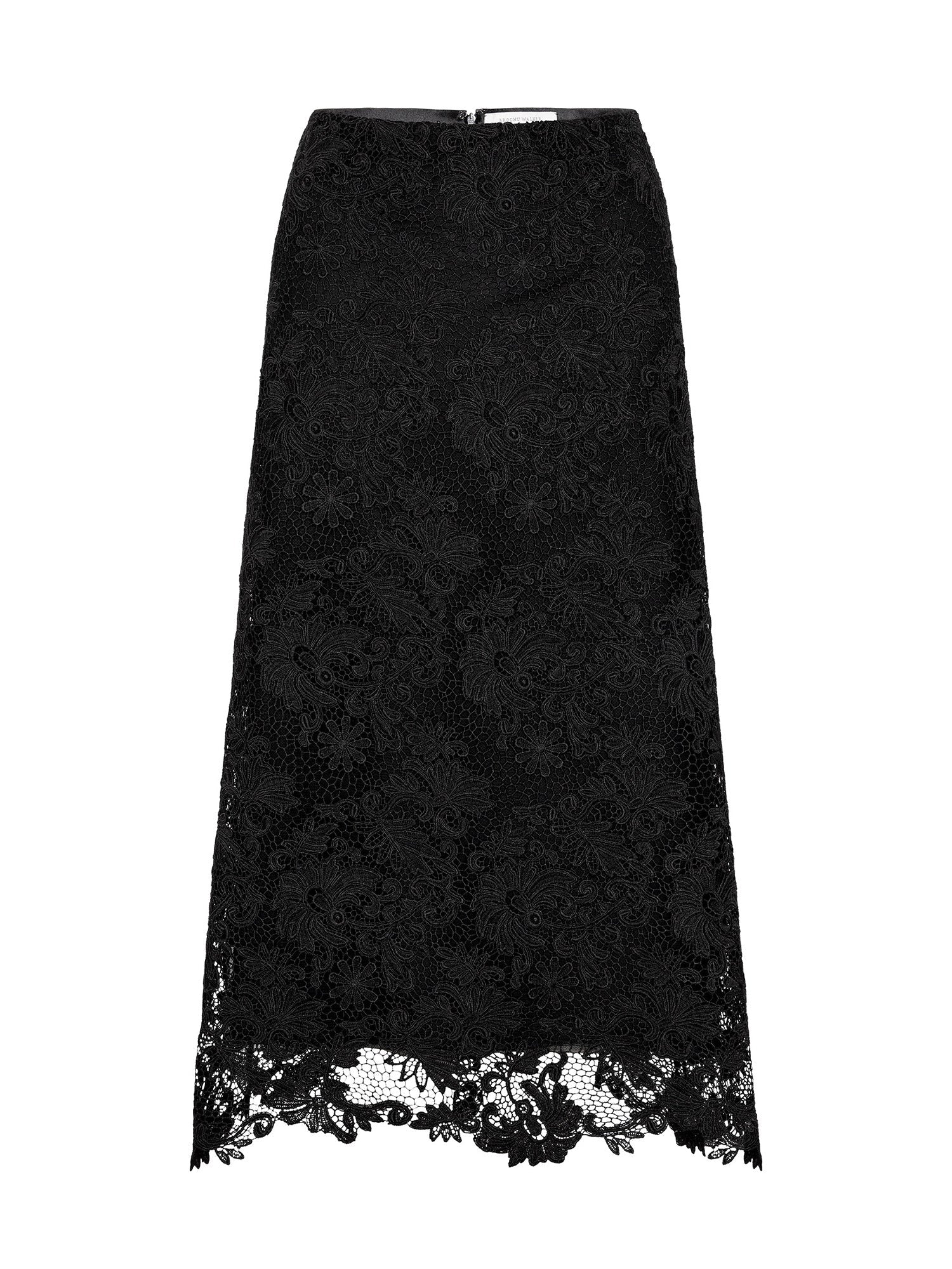 Women's Mara Lace Skirt in Black Onyx | Brochu Walker