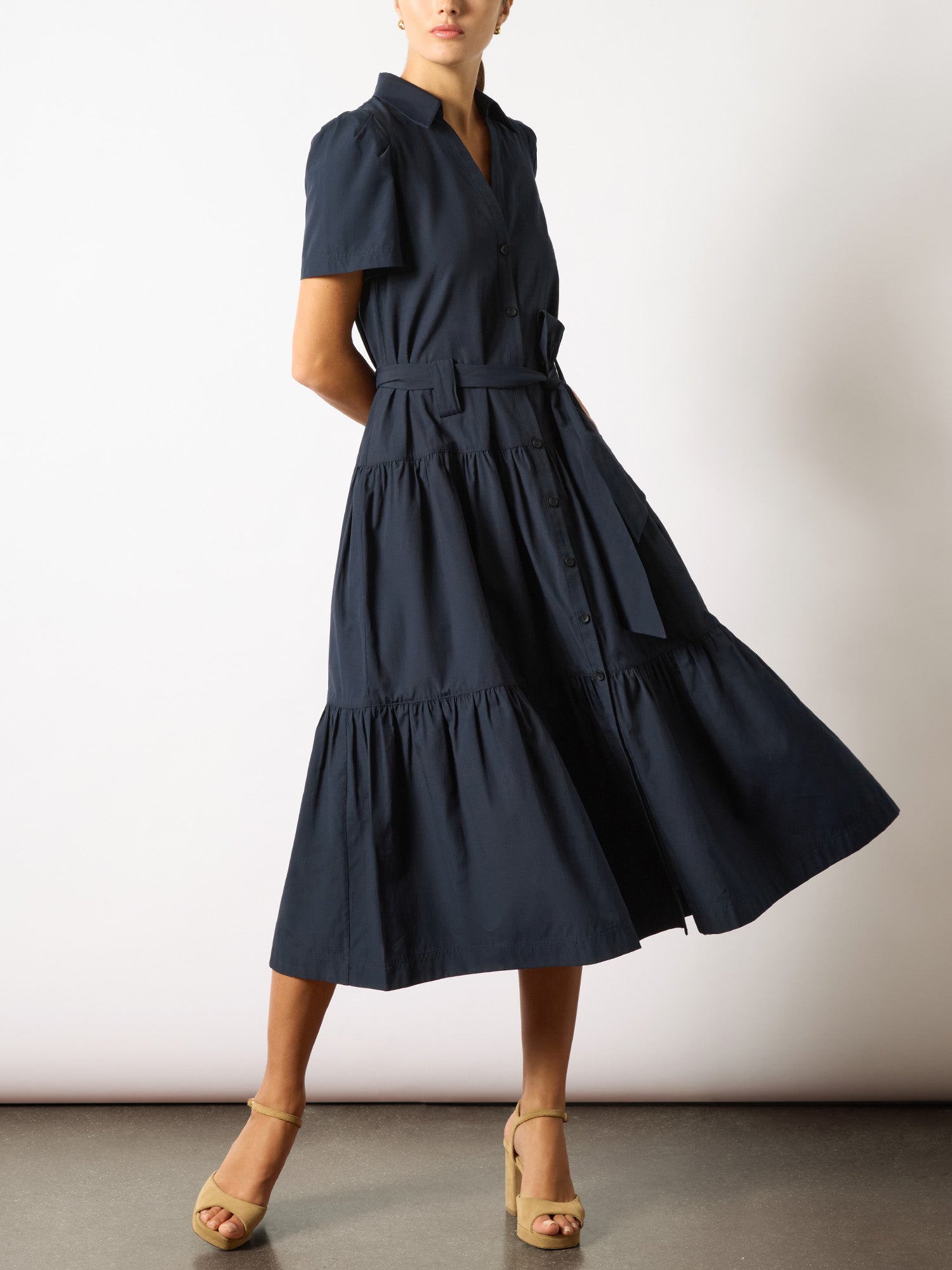 Women's Alina Dress in Navy | Brochu Walker