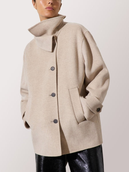 Women's Andie Jacket in Chia Mélange | Brochu Walker