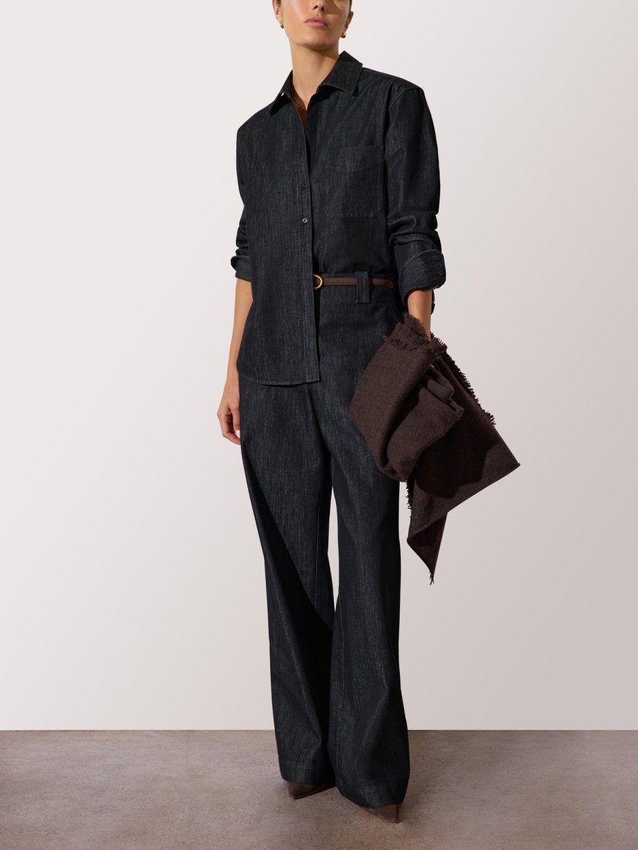 Women's Logan Pant in Washed Black | Brochu Walker