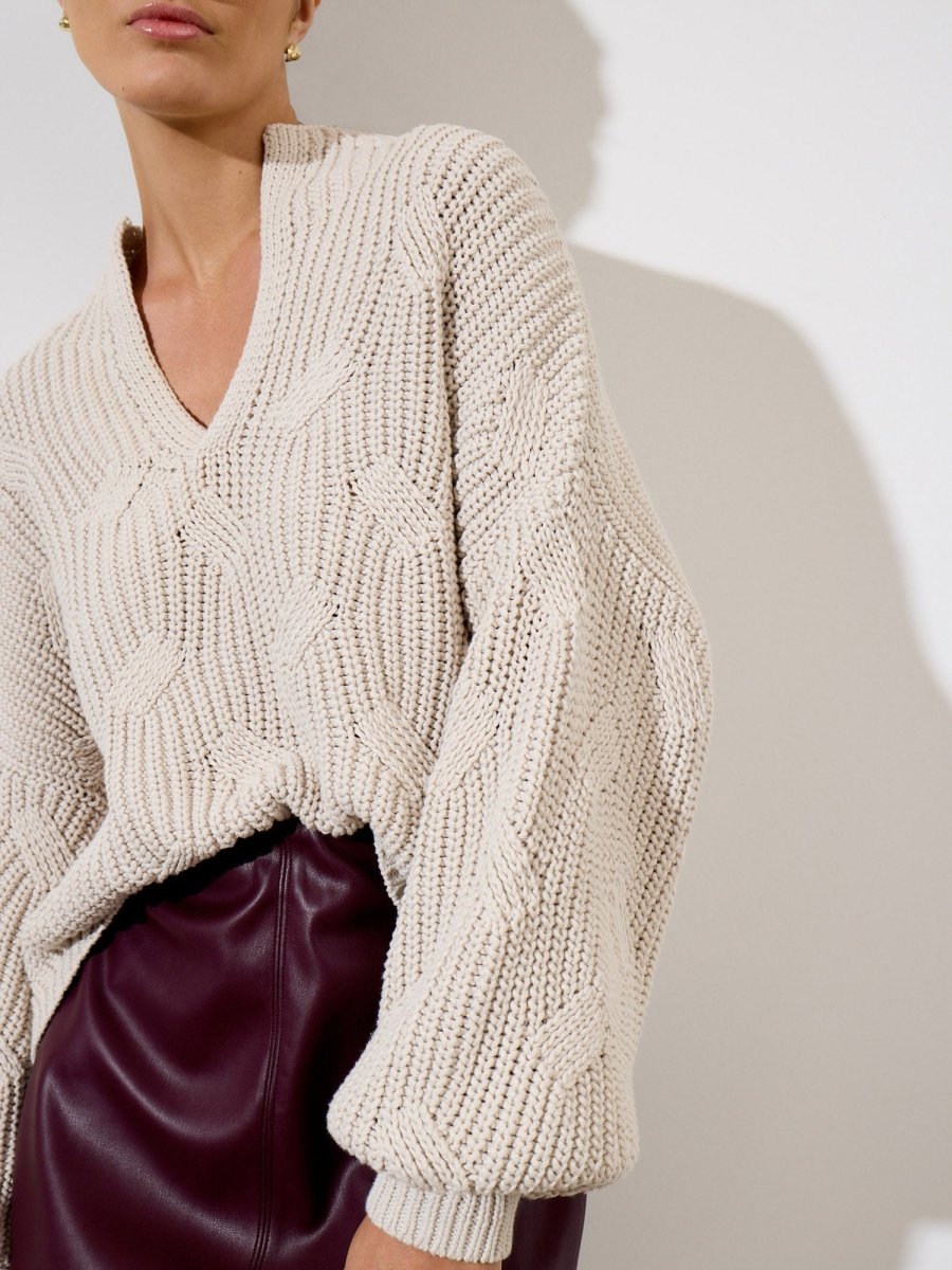 The Grayson Cable Pullover
