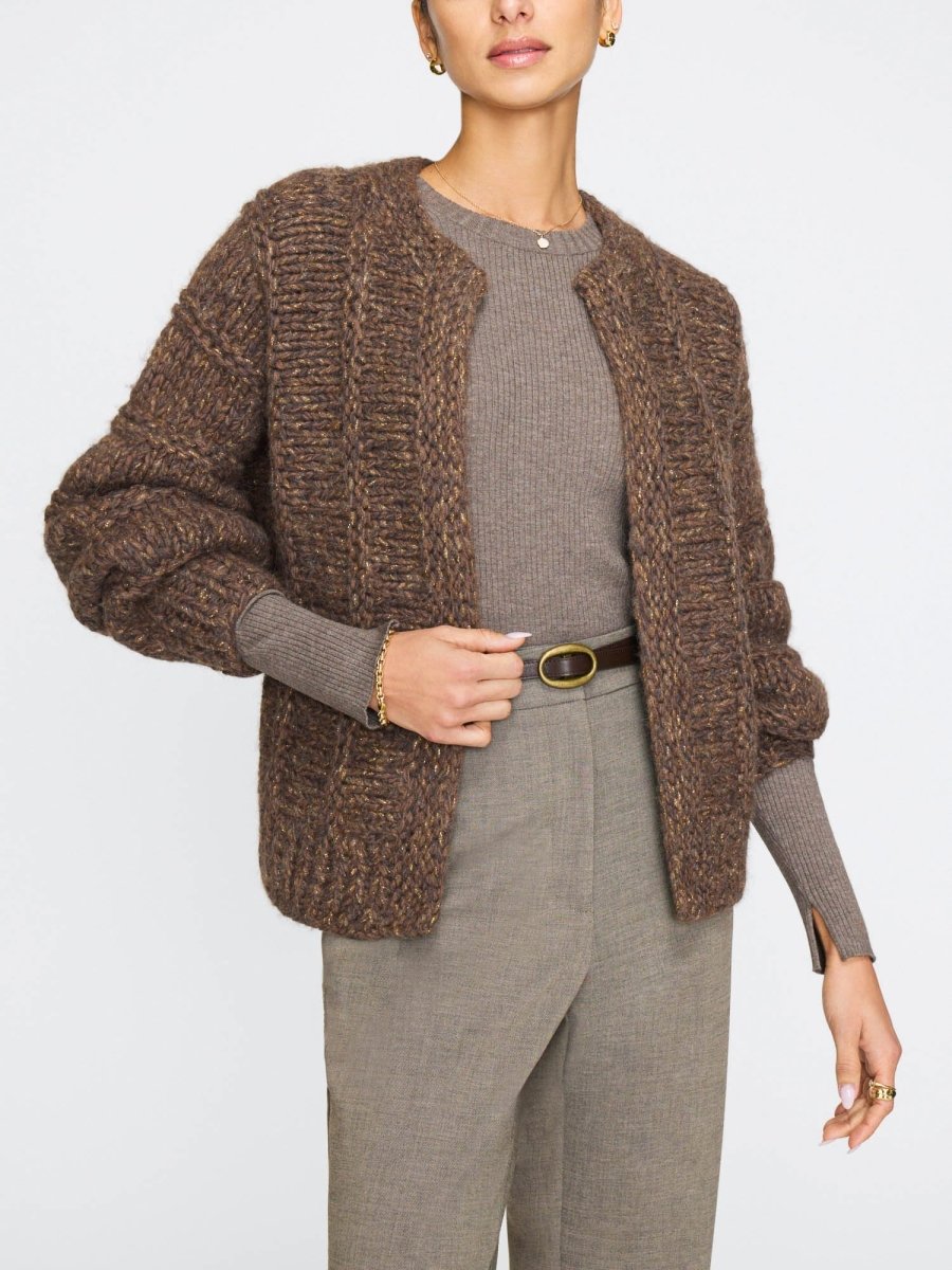 The Illia Handknit Cardigan