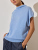 The Morten Funnel Neck Cashmere Top