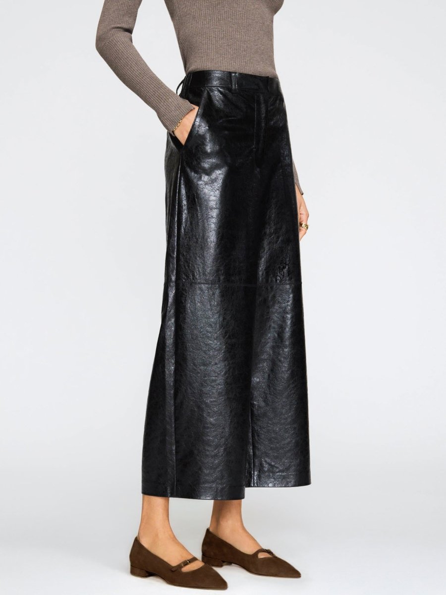 THE TOE 黒 Brixton Track Skirt thetoe スカート THE TOE Brixton Track Skirt Brixton Track Skirt – THE TOÉ
