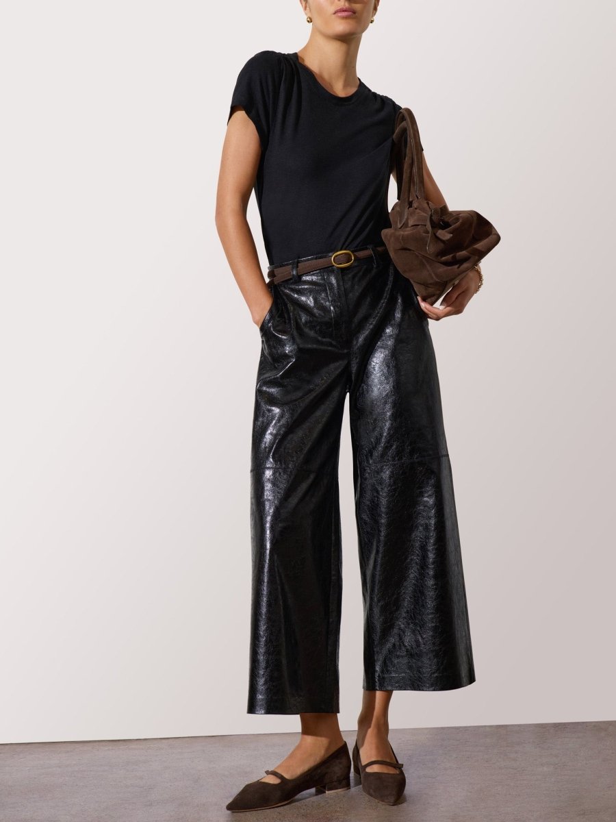 Women's Teo Pant in Black Metallic | Brochu Walker
