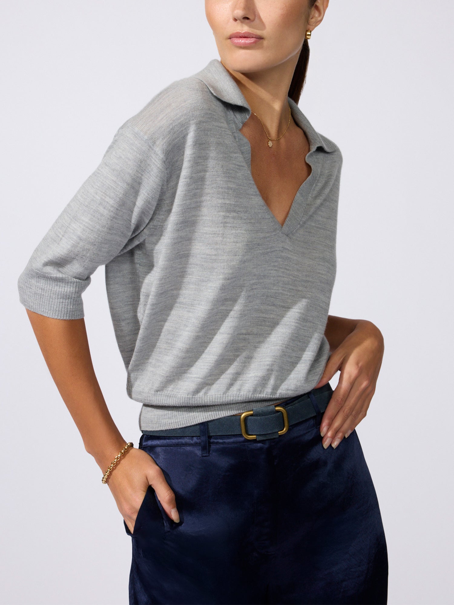 The Ciara Polo Sweater
