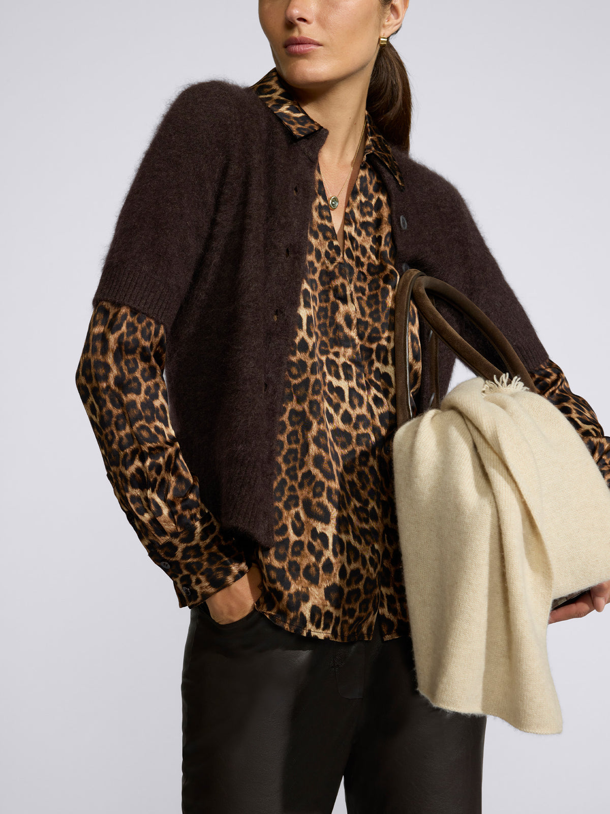 The Eden Blouse in Kalahari Combo