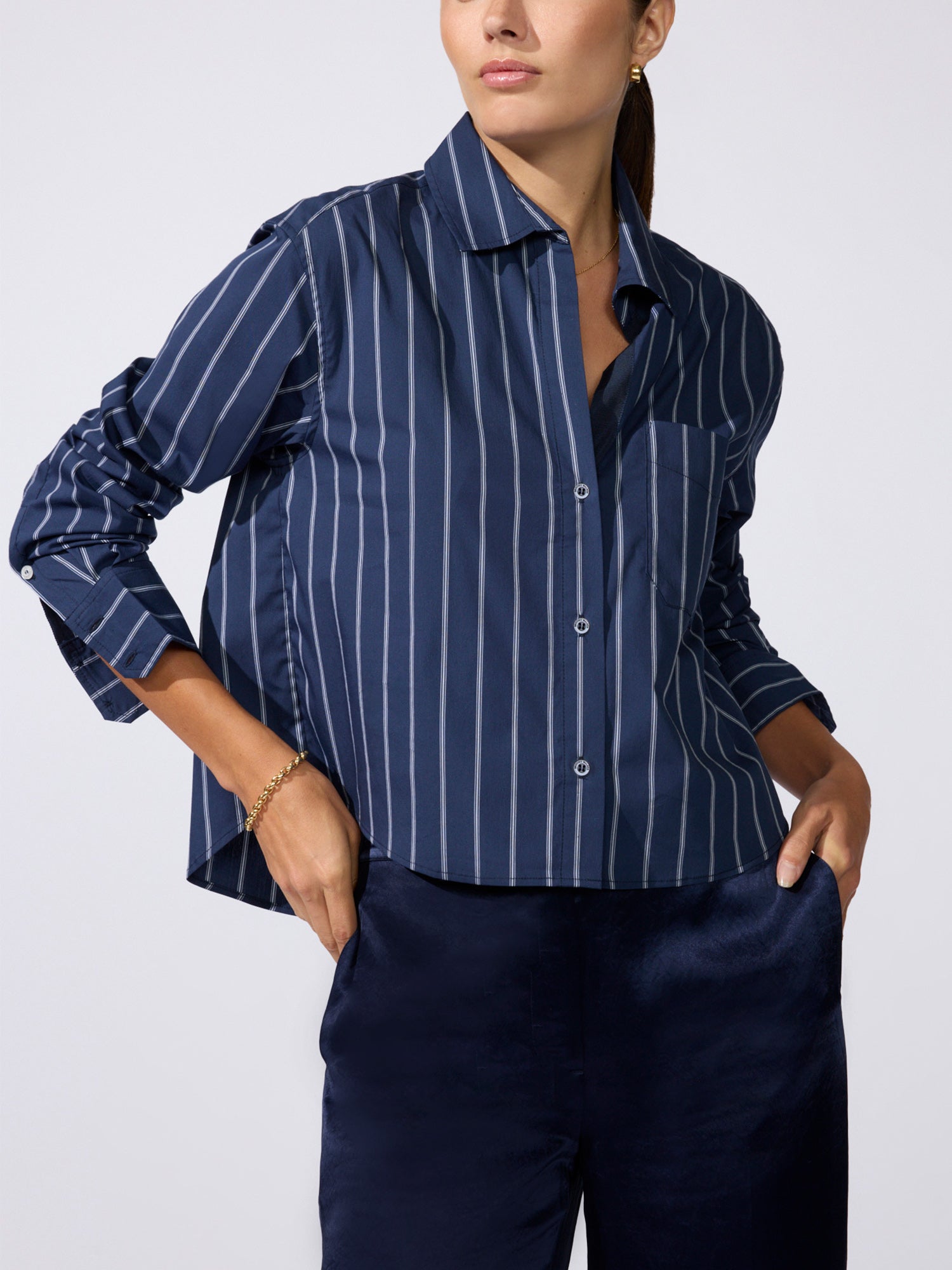 The Everyday Cropped Shirt