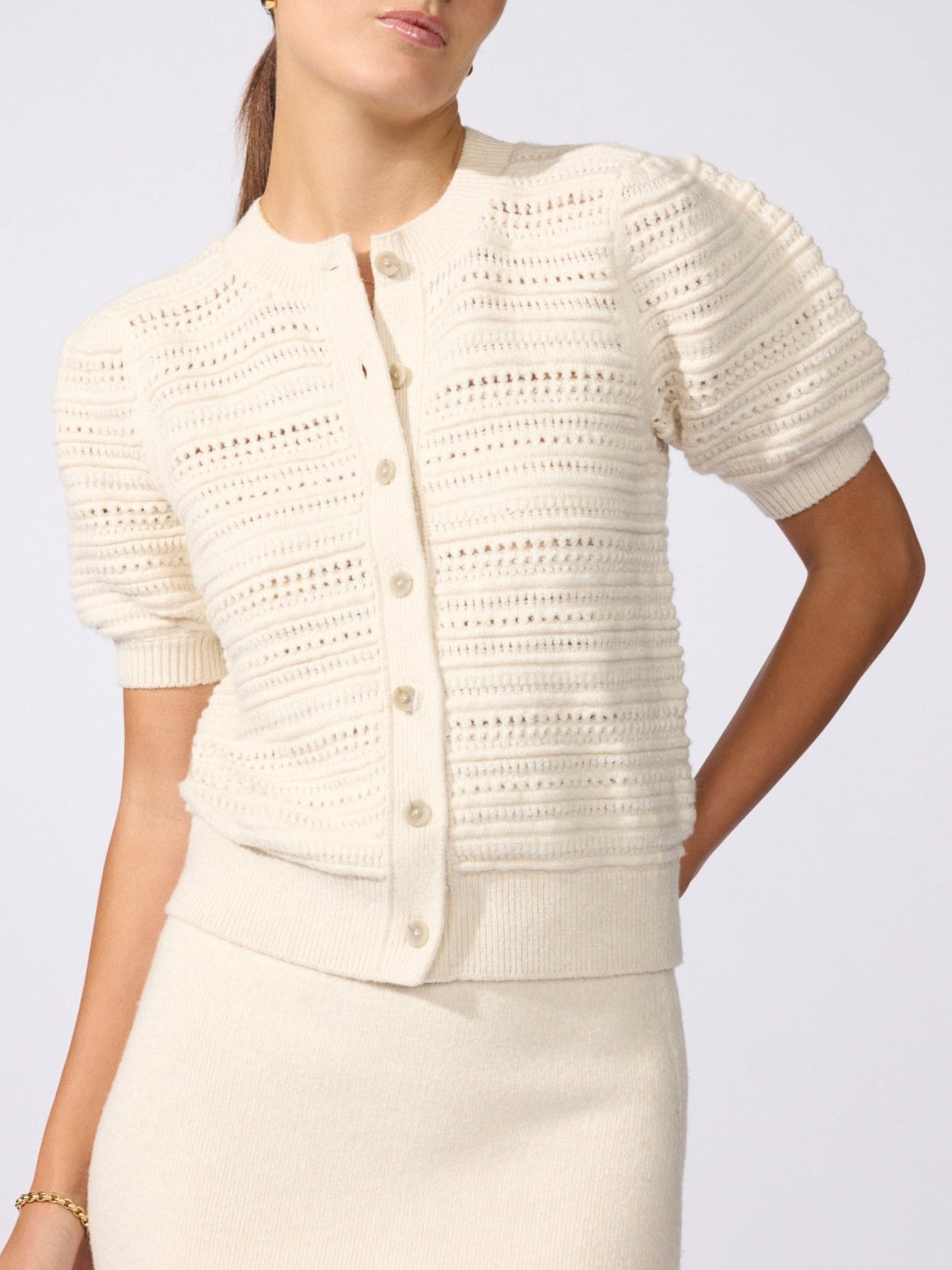 The Havana Multi Stitch Cardigan