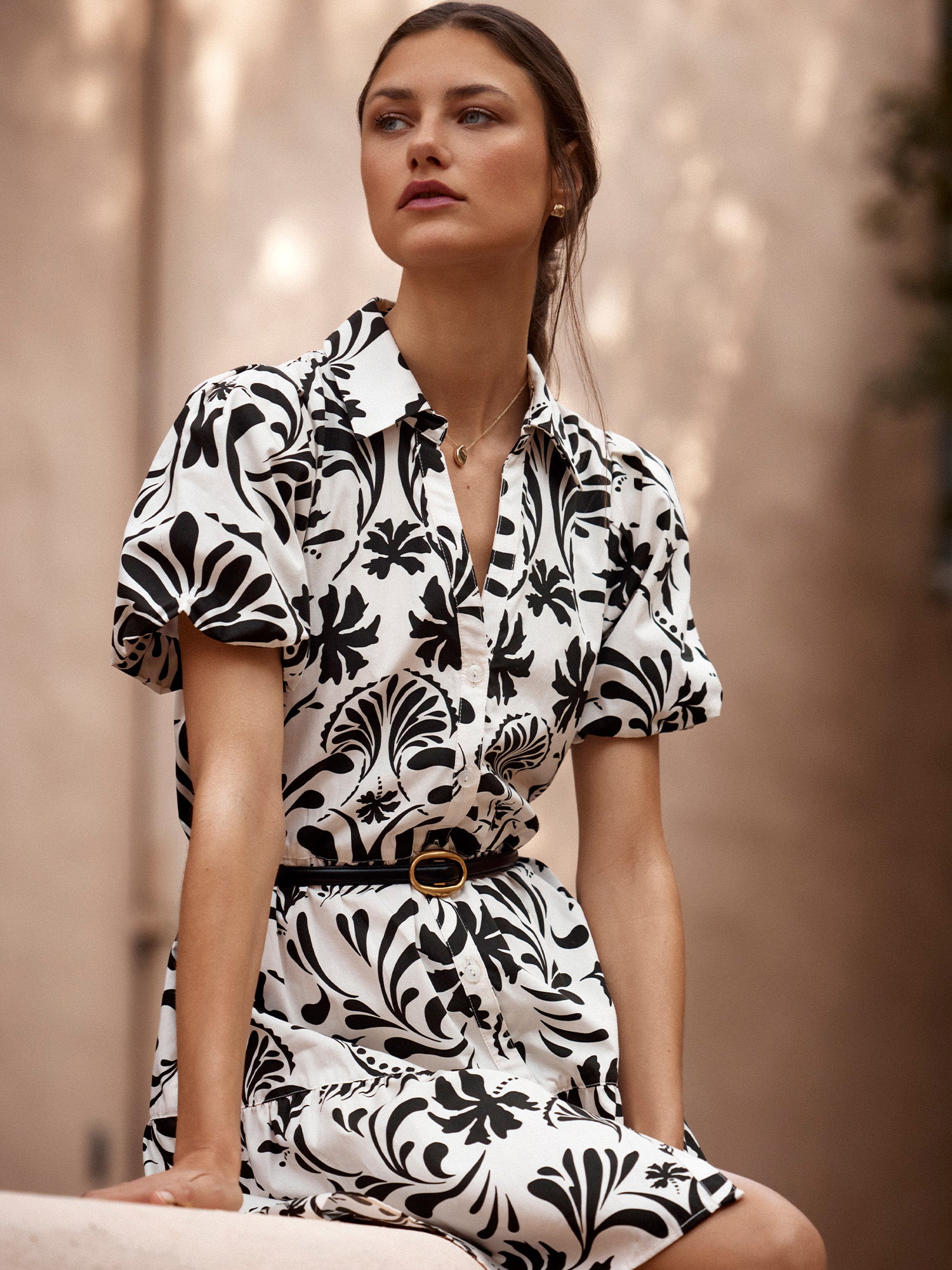 Women's Havana Mini Dress in Estara Combo | Brochu Walker Women's Havana Mini Dress in Estara Combo | Brochu Walker
