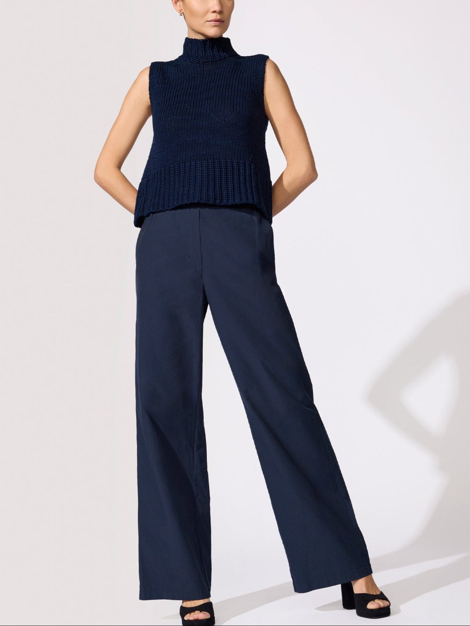 Women's Joseph Top in Navy | Brochu Walker