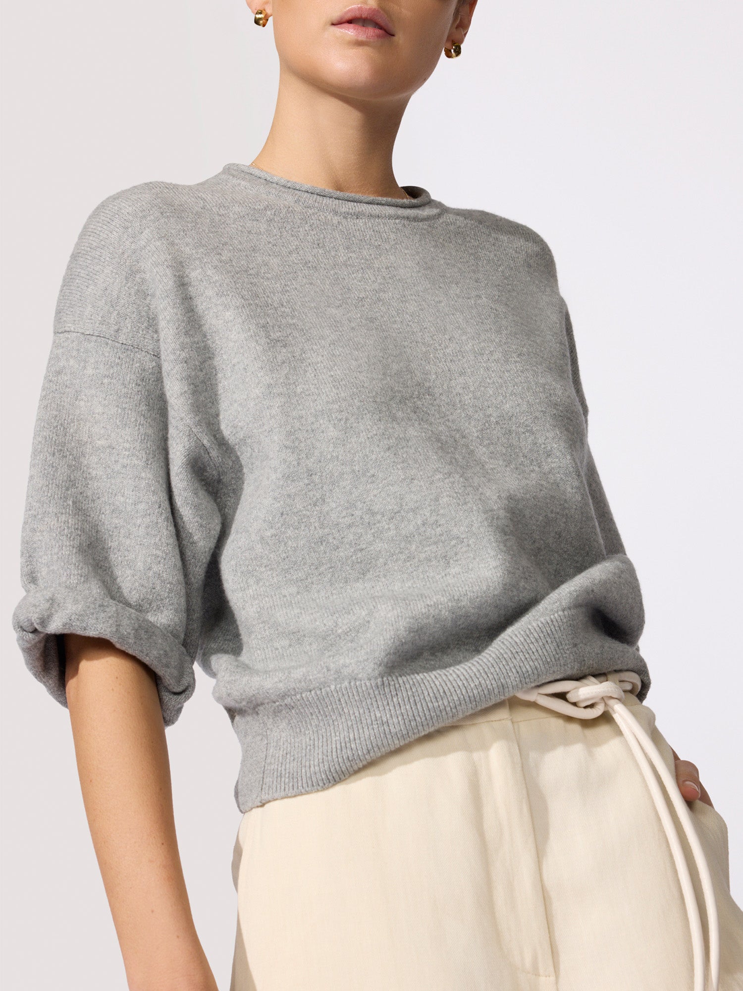 Brown Olive Sweatshirt Sterling Grey | Brochu Walker