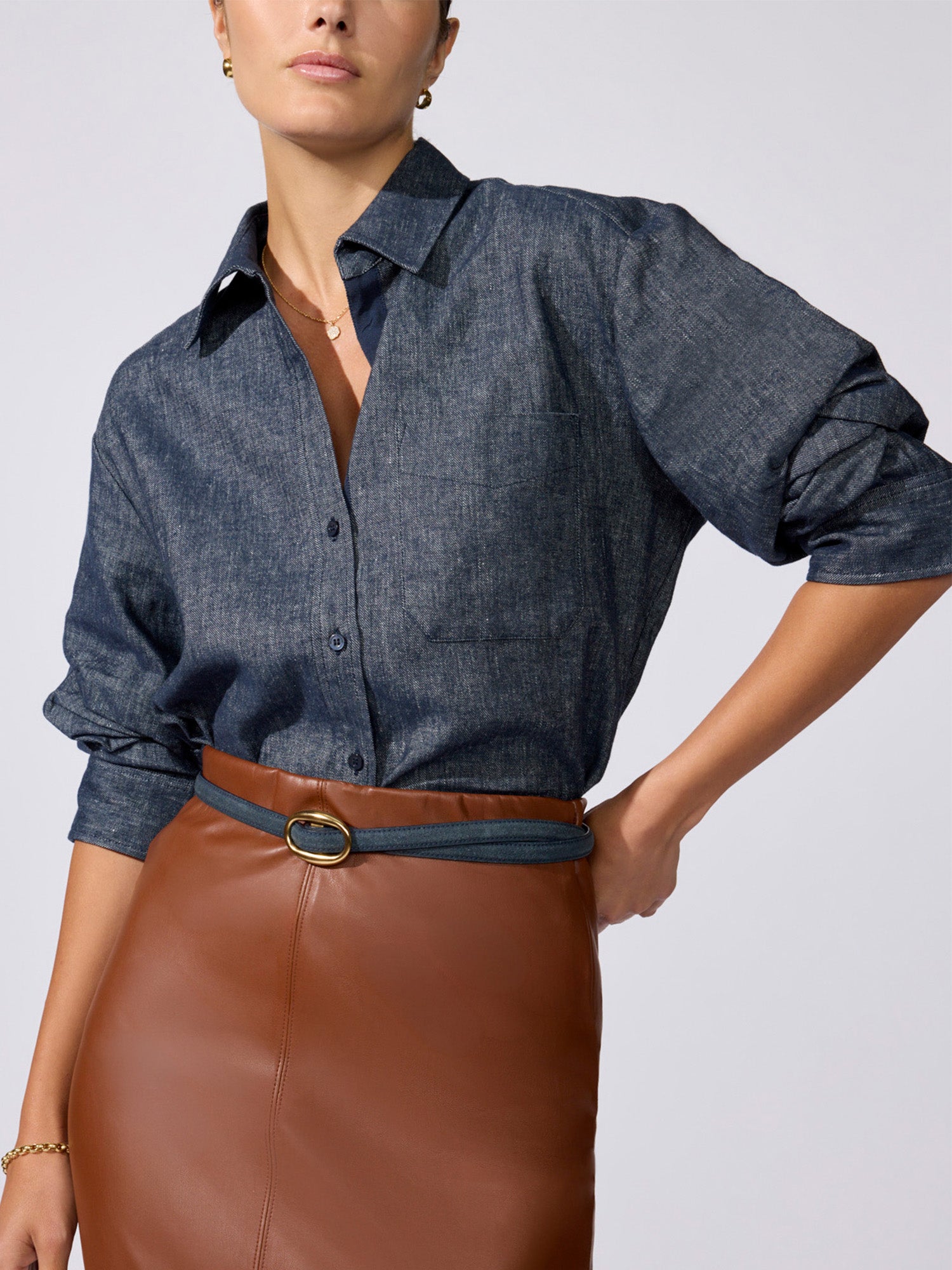 The Pia Denim Shirt