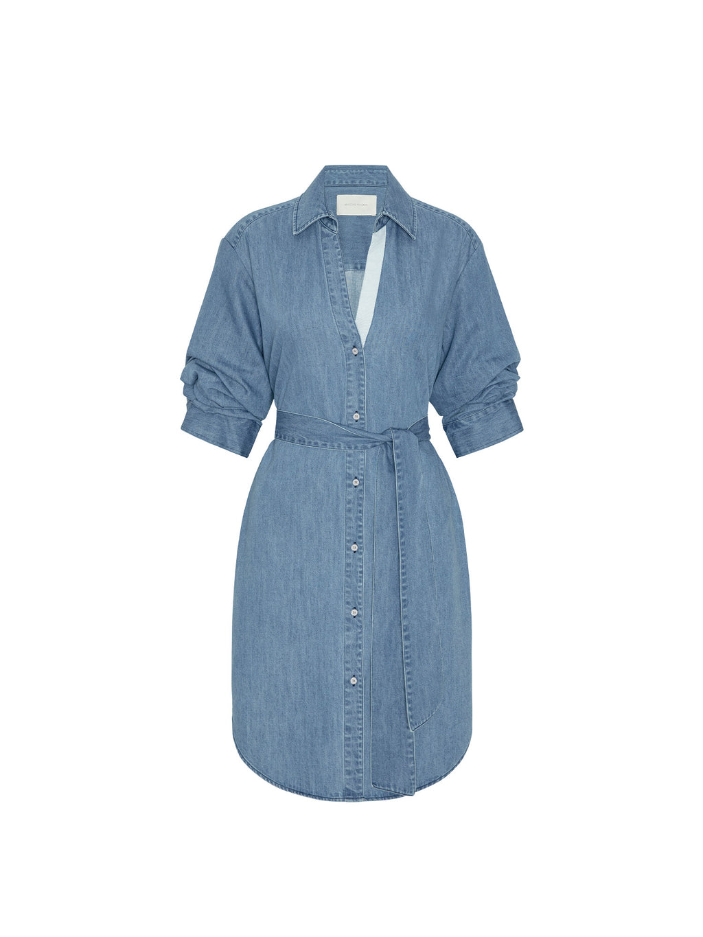 The Pia Denim Dress in Atlantic Wash | L