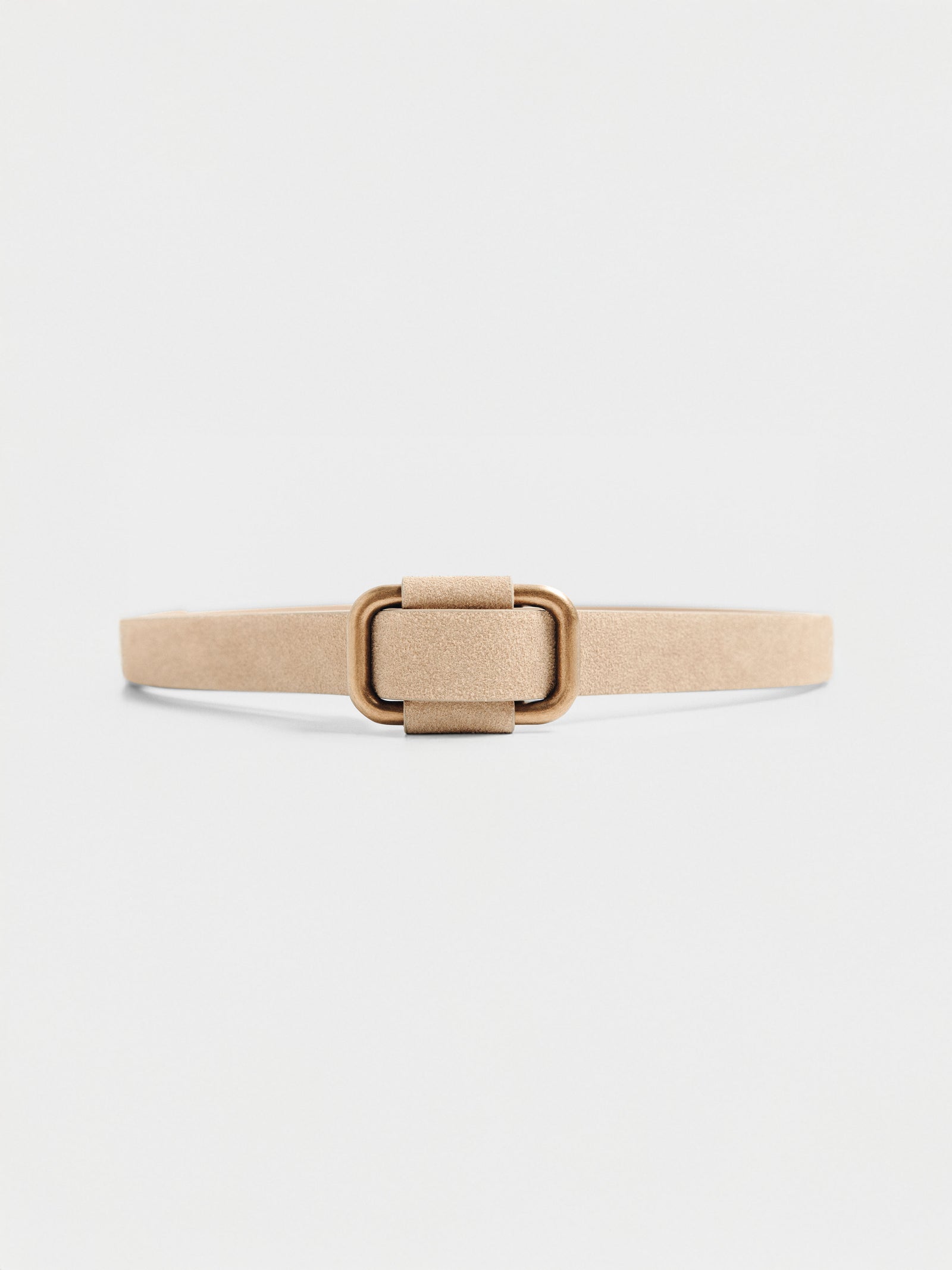 The Saddle Suede Belt