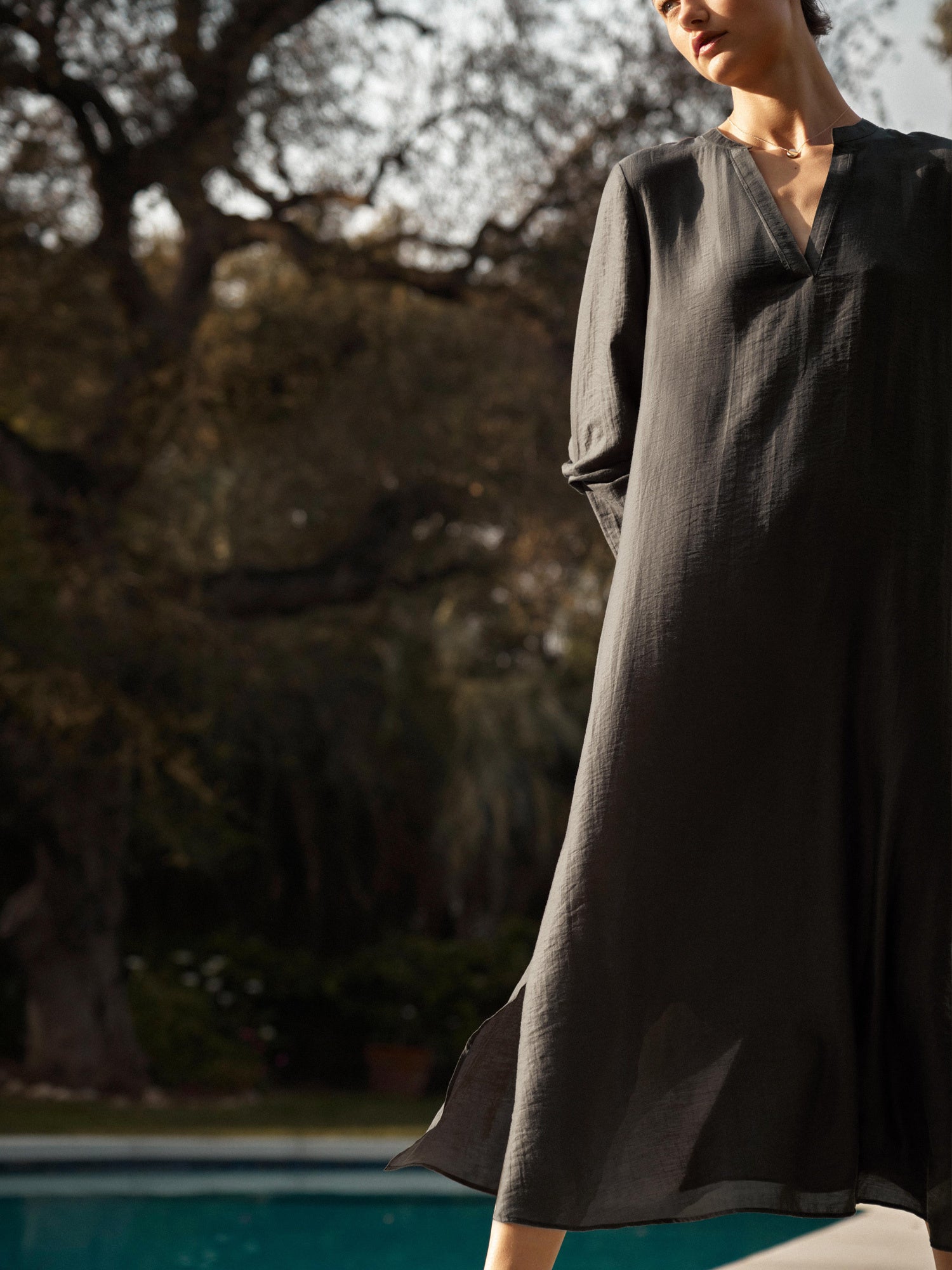 The Sedna Voile Kaftan