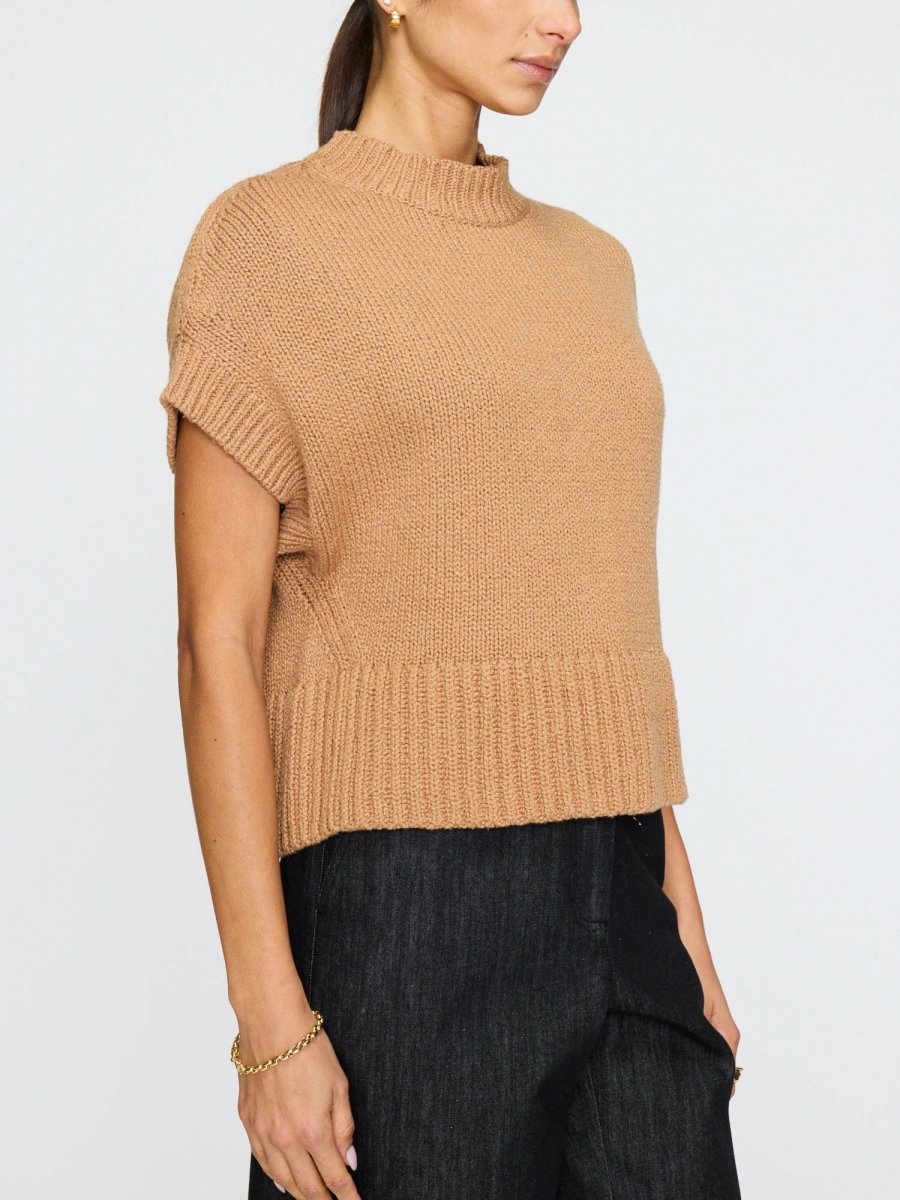 Women's Adriane Sweater in Camel | Brochu Walker