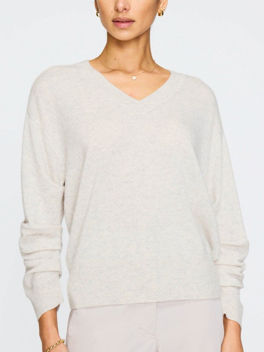 The Ennes Ruched Cashmere Sweater