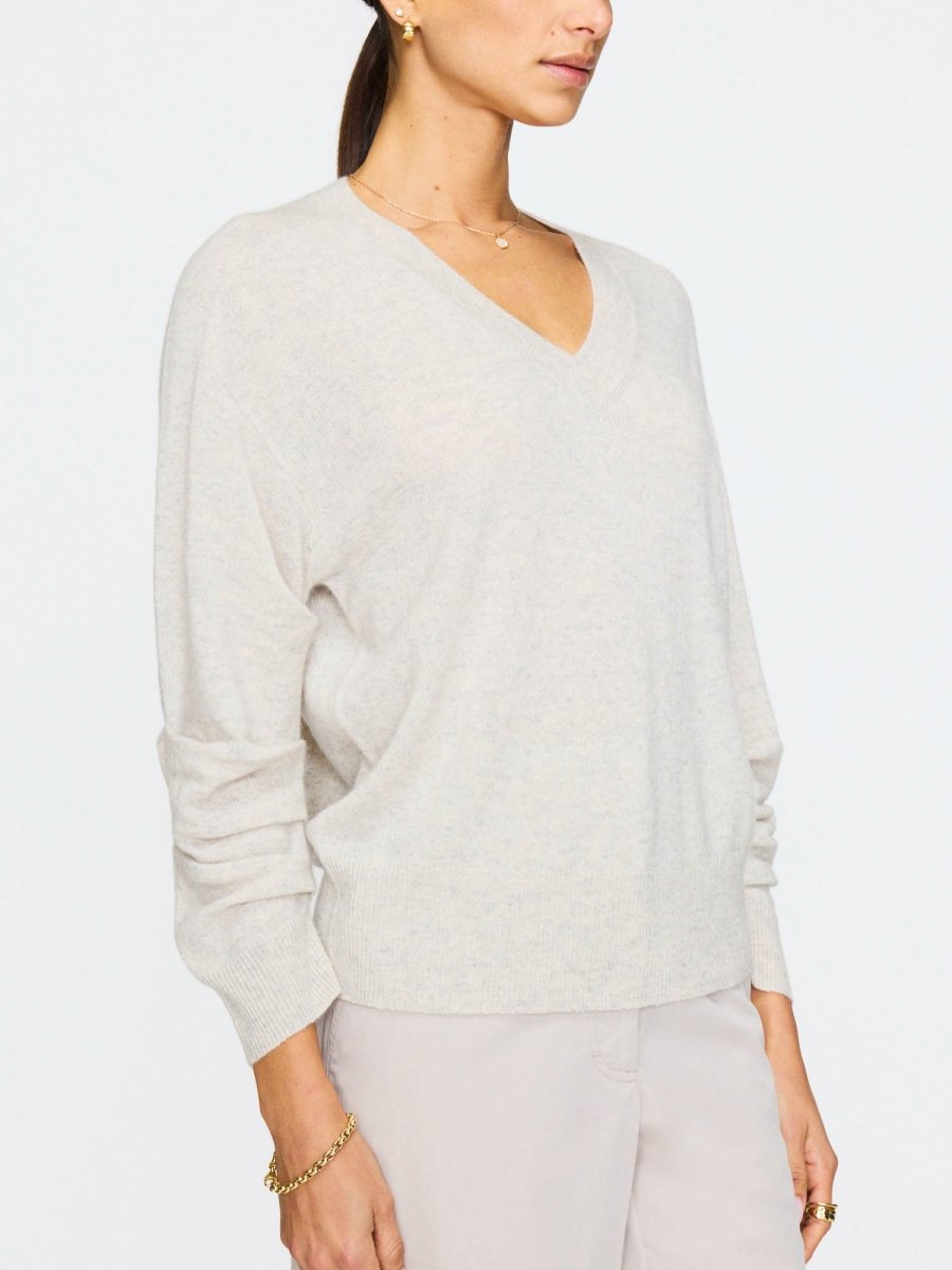 The Ennes Ruched Cashmere Sweater