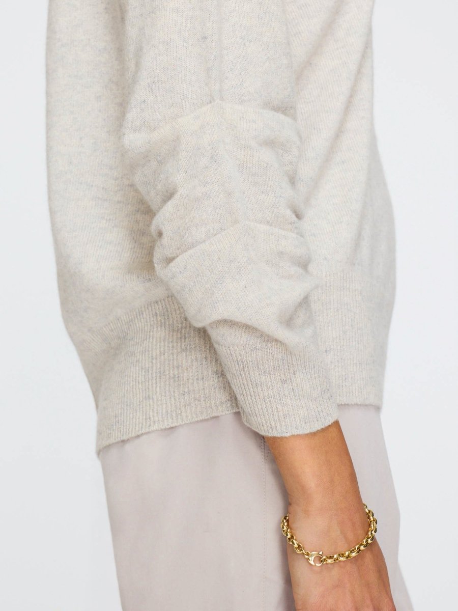 The Ennes Ruched Cashmere Sweater
