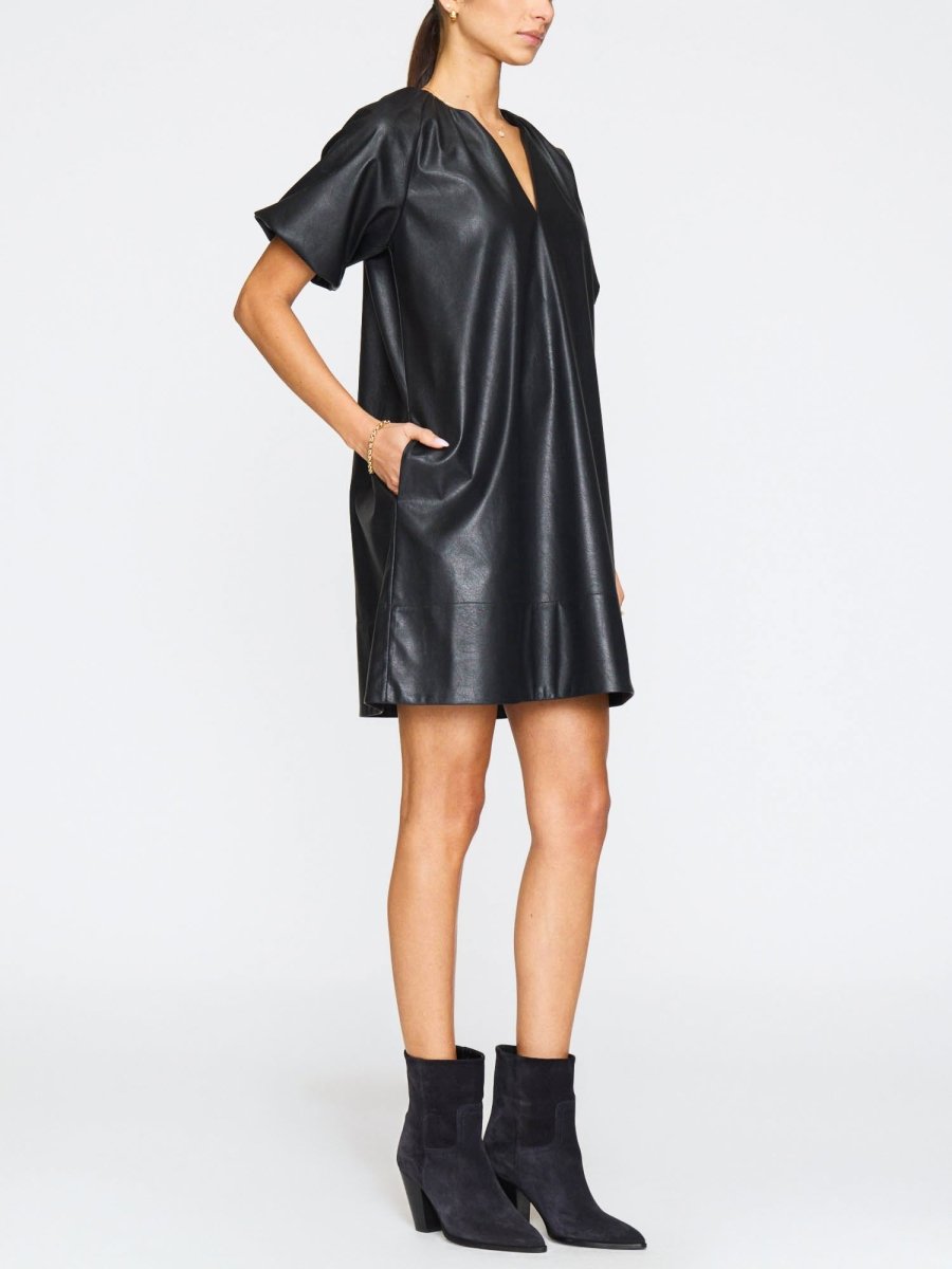 Women's Hattie Dress in Black Onyx | Brochu Walker XS | Black Onyx Women's Hattie Dress in Black Onyx | Brochu Walker XS | Black Onyx