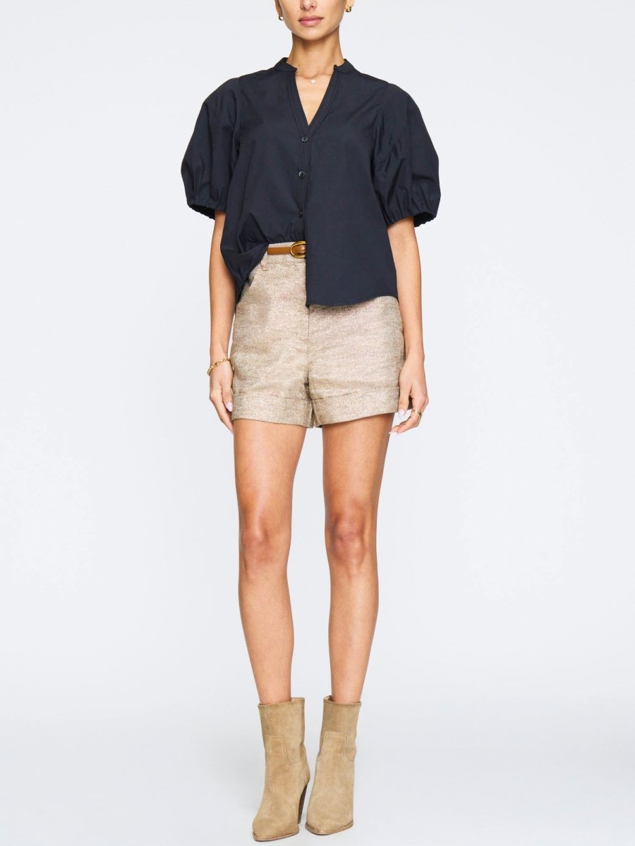 Women's Hollis Shirt in Black Onyx | Brochu Walker