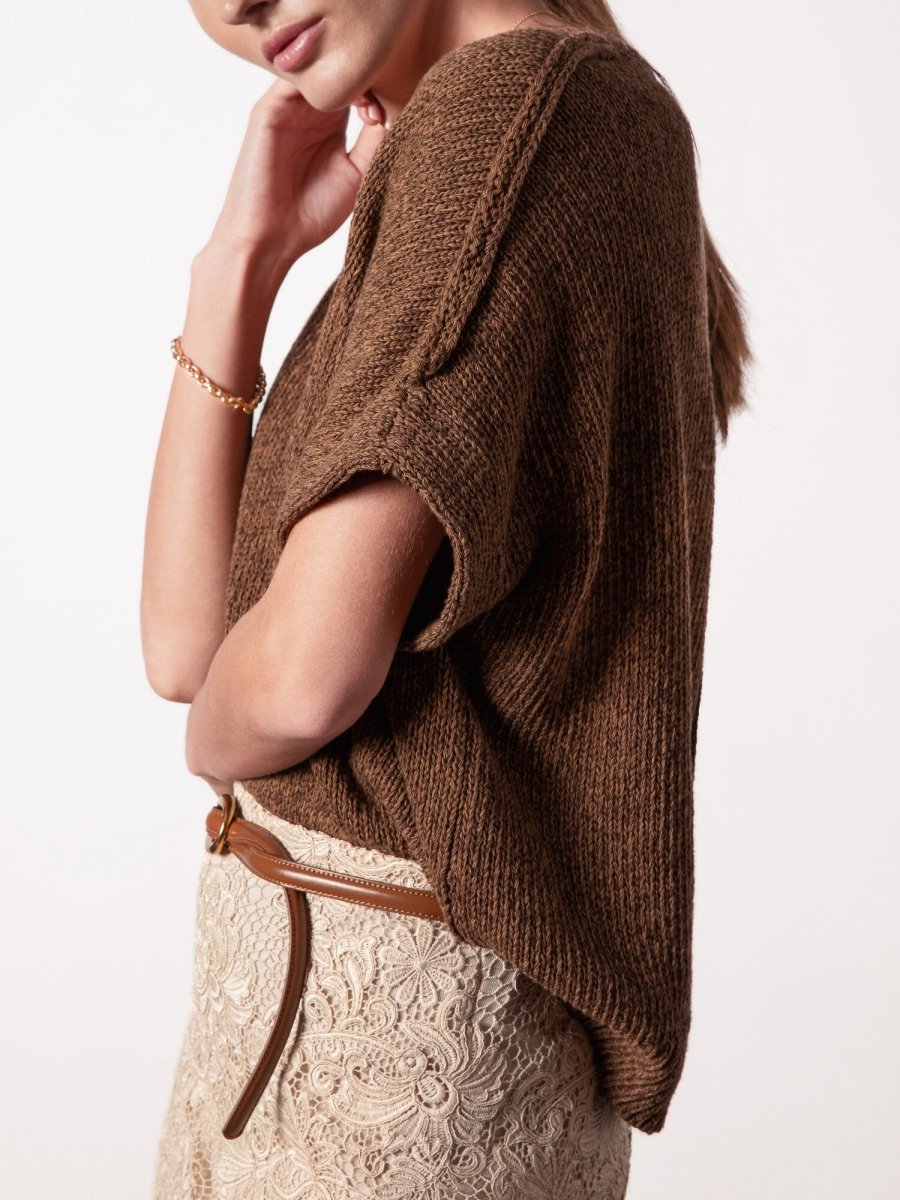 Marl Gaia Marled Tee Terra | Brochu Walker