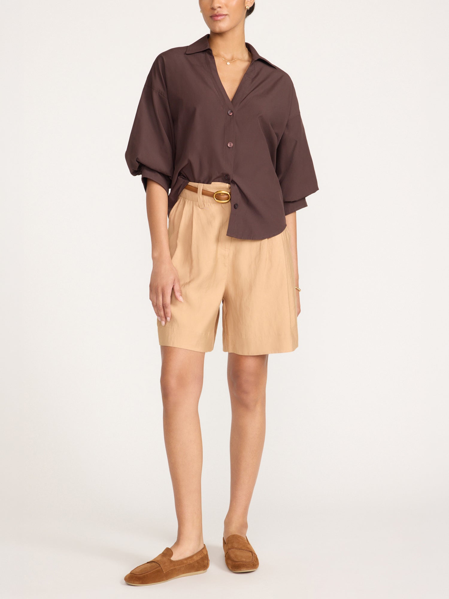 Women's Kate Shirt in Java | Brochu Walker