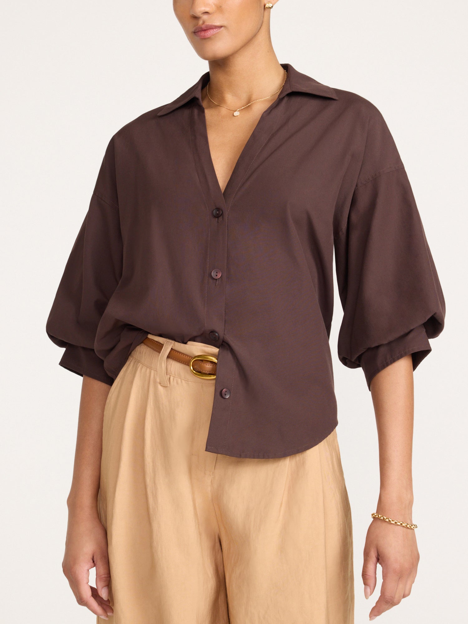 Women's Kate Shirt in Java | Brochu Walker