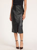 The Esme Croco Embossed Skirt