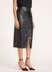 The Esme Croco Embossed Skirt